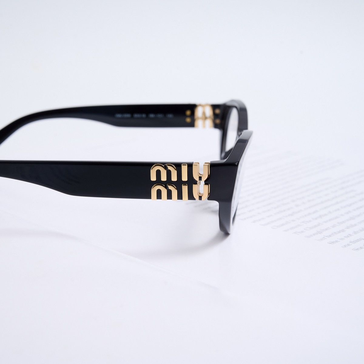 Miu Miu MIU MIU 0MU 03WV 16K1O1 GLASSES Size ONE SIZE - 3 Thumbnail