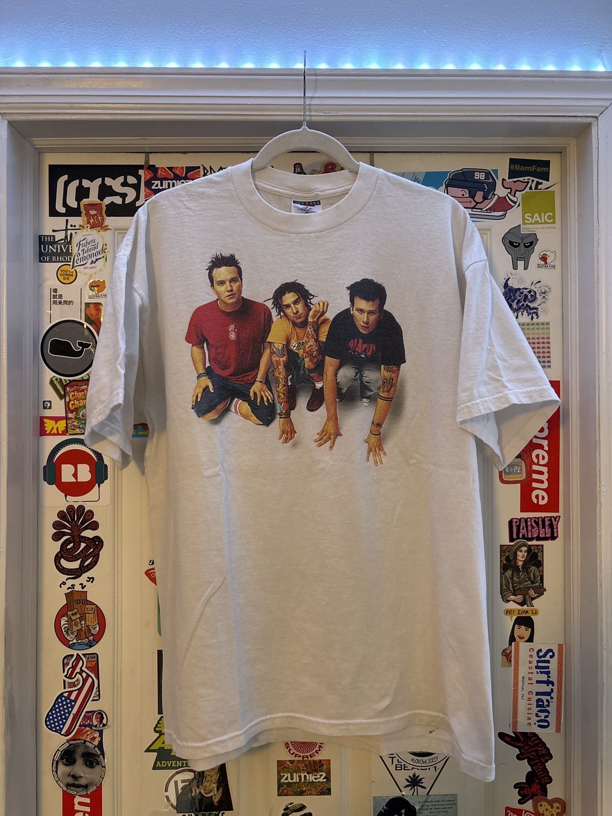 Vintage Vintage Blink-182 2000 tour tee Size US L / EU 52-54 / 3 - 1 Thumbnail