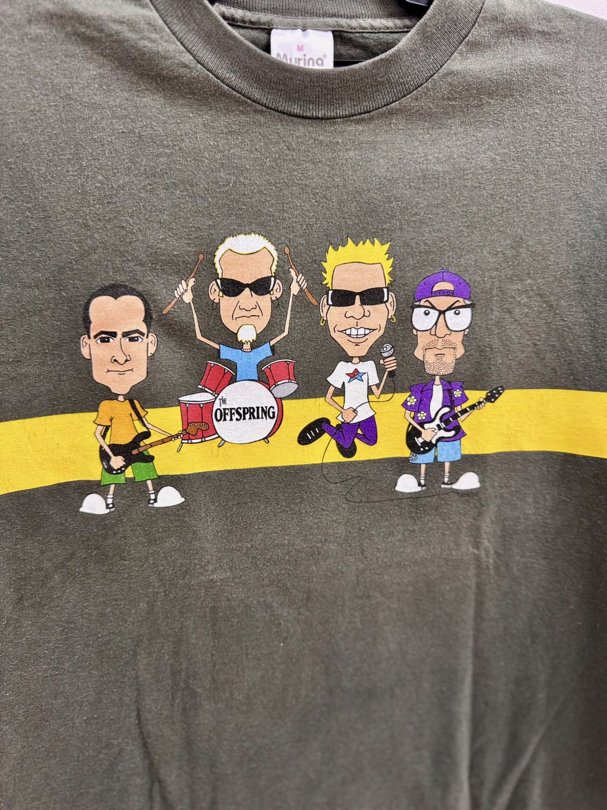 Other Vintage 90s The Offspring Cartoon Tshirt Size US M / EU 48-50 / 2 - 2 Thumbnail