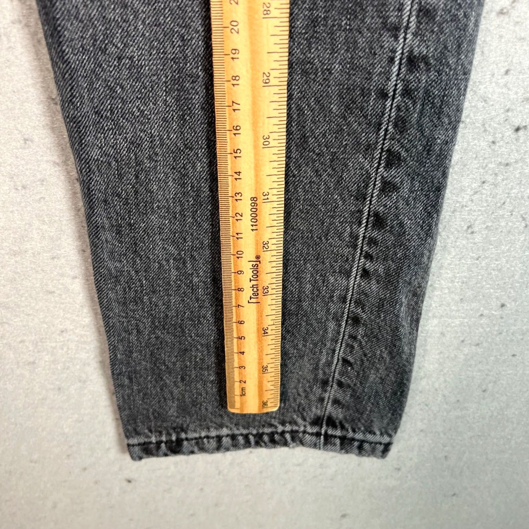 Everlane Everlane Jeans 25 Gray Denim 90s Organic Cotton High Rise Womens Tapered Modern Vintage 90s Mens Womens Boys Girls Size 42" / US 20 - 6 Thumbnail
