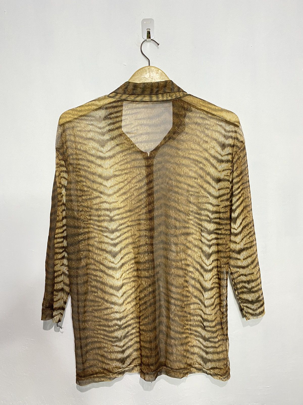 Hysteric Glamour × Japanese Brand Tiger mesh button shirt jpg style Size US M / EU 48-50 / 2 - 2 Thumbnail