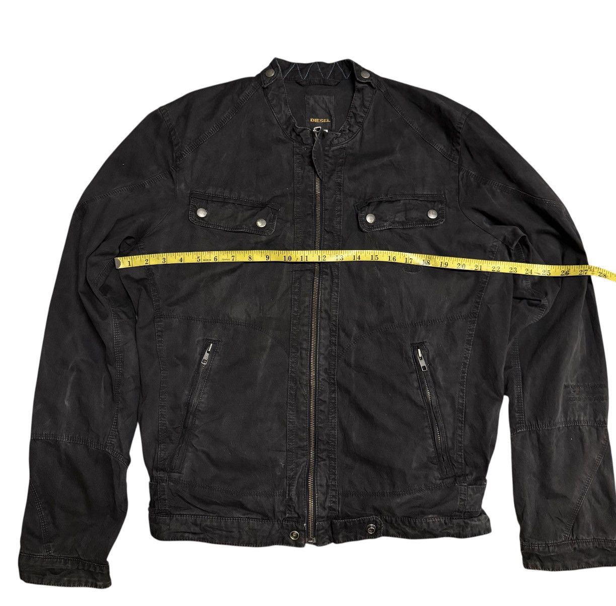 Diesel DIESEL JACKET BLACK VINTAGE Size US L / EU 52-54 / 3 - 6 Thumbnail
