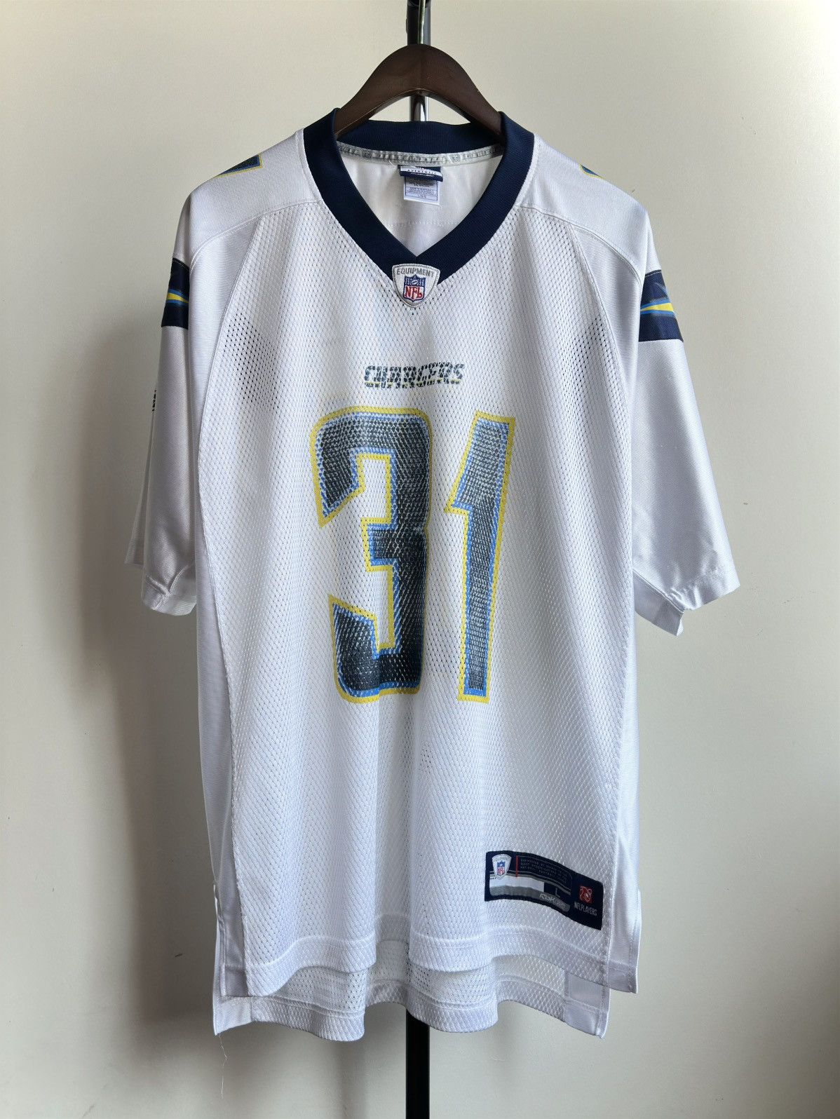 NFL × Reebok × Vintage Vintage San Diego Chargers Antonio Cromartie #31 NFL Jersey Size US L / EU 52-54 / 3 - 2 Thumbnail