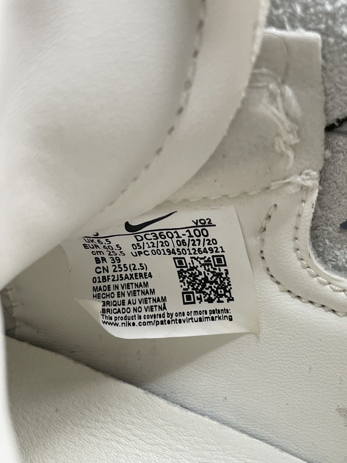 Comme des Garcons Homme Plus Nike x COMME des GARÇONS Homme Plus Air Force 1 Mid Size US 7.5 / EU 40-41 - 9 Thumbnail