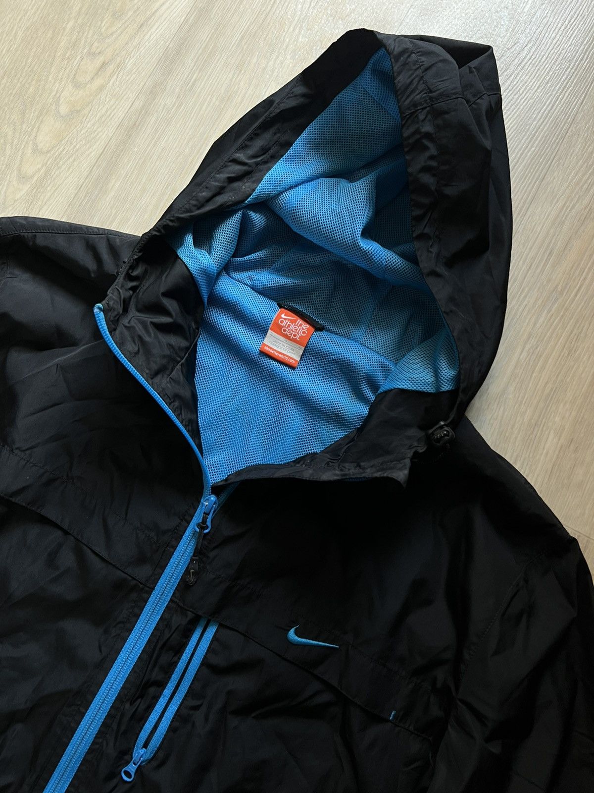 Nike Nike Vintage Jacket Y2K Drill Streetwear L Size Size US L / EU 52-54 / 3 - 3 Thumbnail