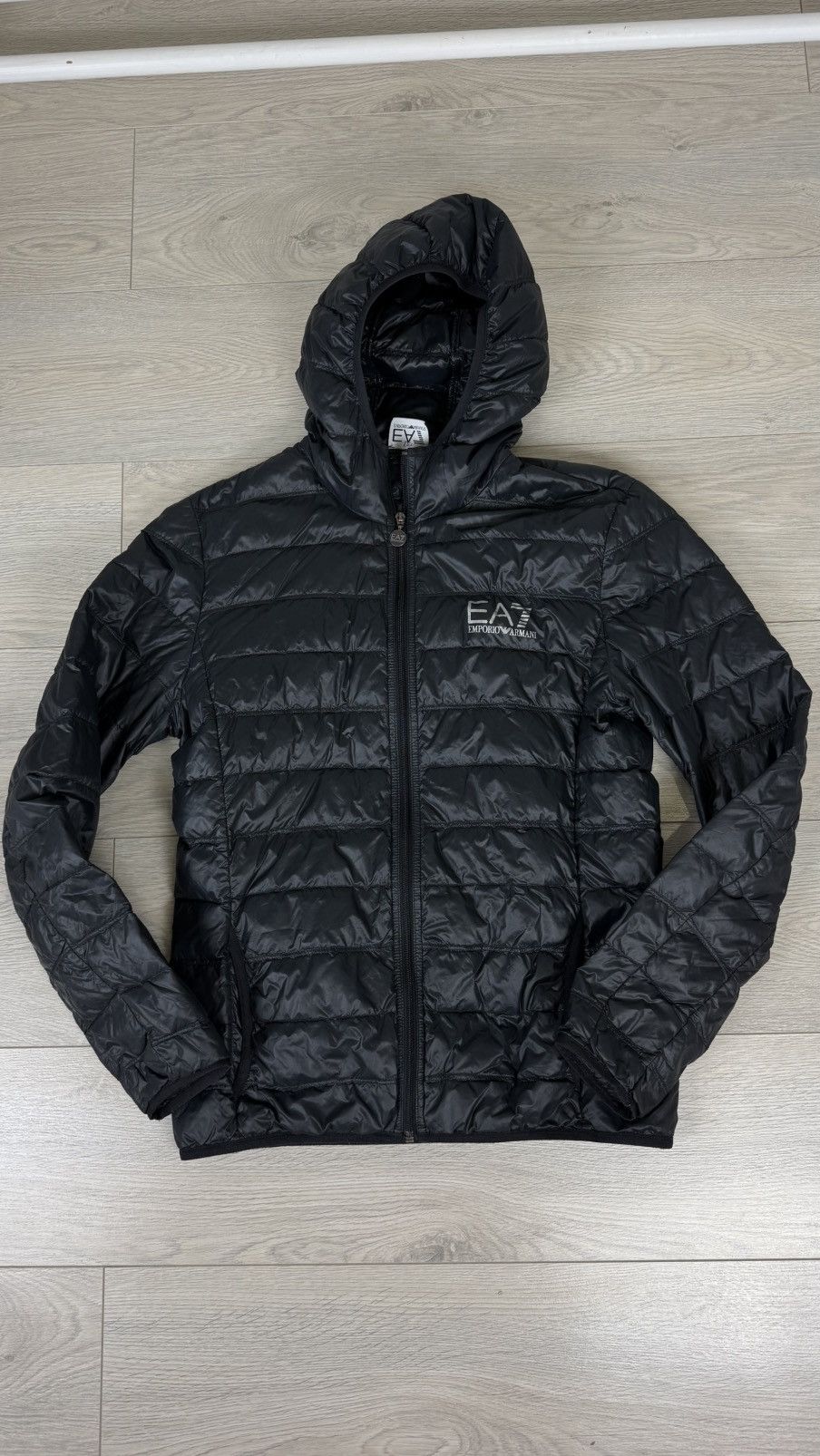 Emporio Armani Emporio Armani Light Down Jacket Size US L / EU 52-54 / 3 - 3 Thumbnail