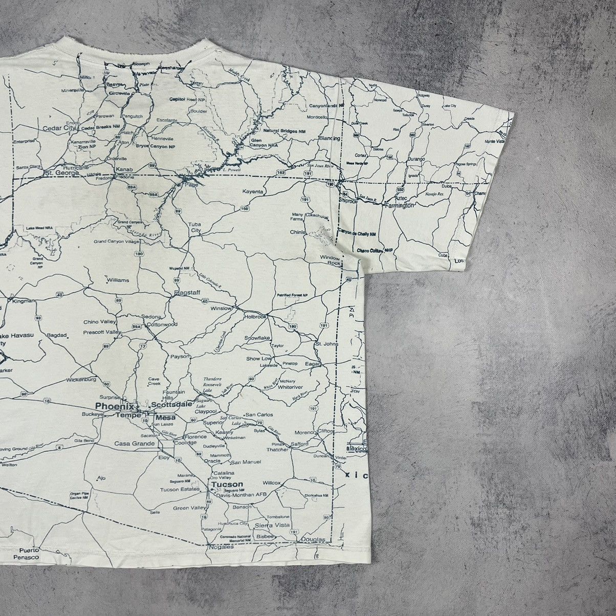 Other Vintage Arizona State Map all over print tee 90’s Size US L / EU 52-54 / 3 - 22 Thumbnail