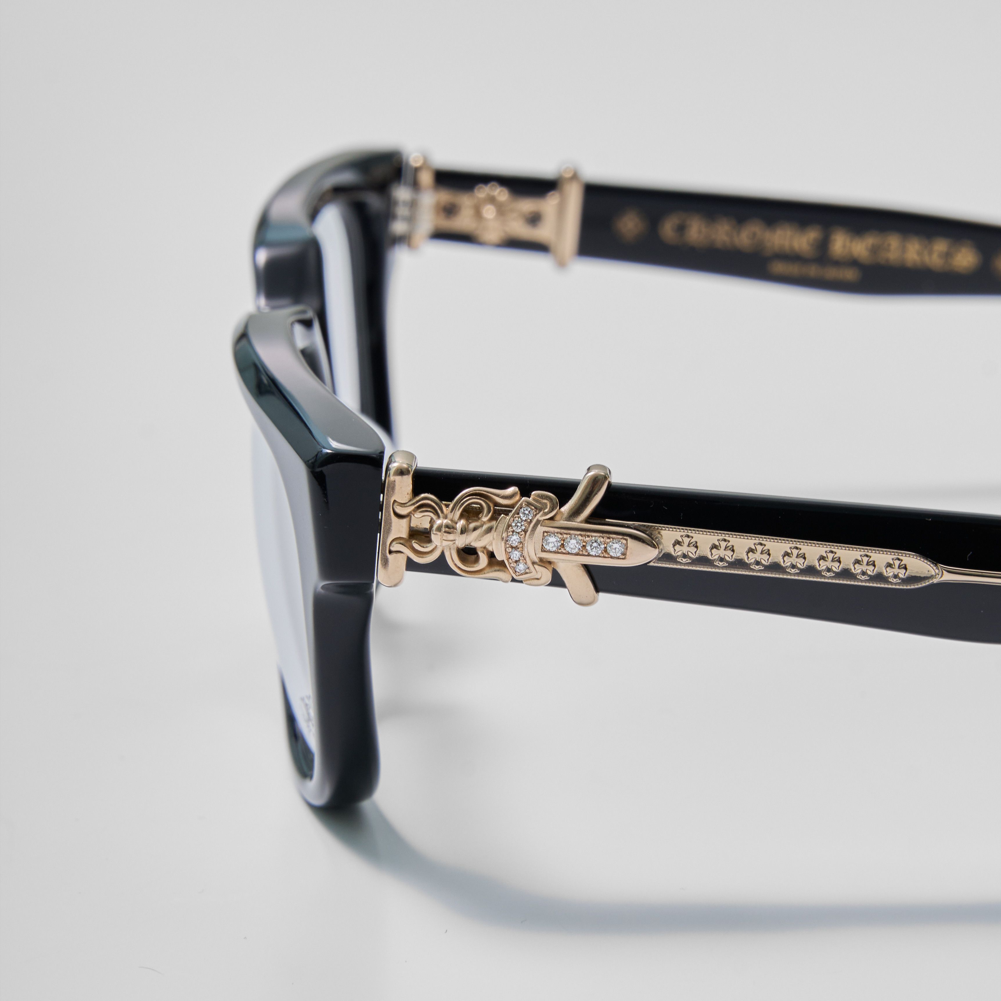 Chrome Hearts DIAMOND CHROME HEARTS VAGILLIONAIRE II BLACK/18KGP Size ONE SIZE - 2 Thumbnail