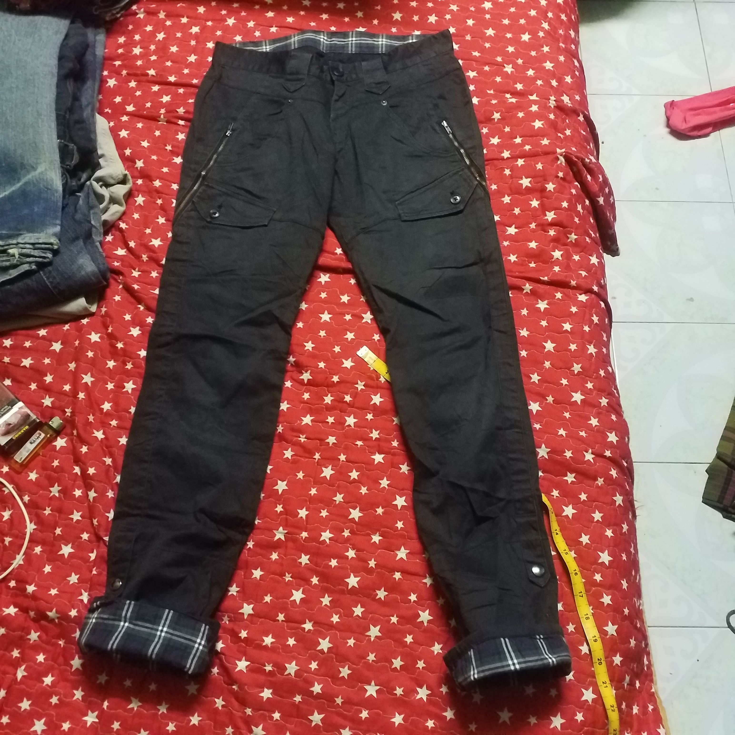 Other PPFM BLACK CARGO PANT Size 31" - 1 Thumbnail