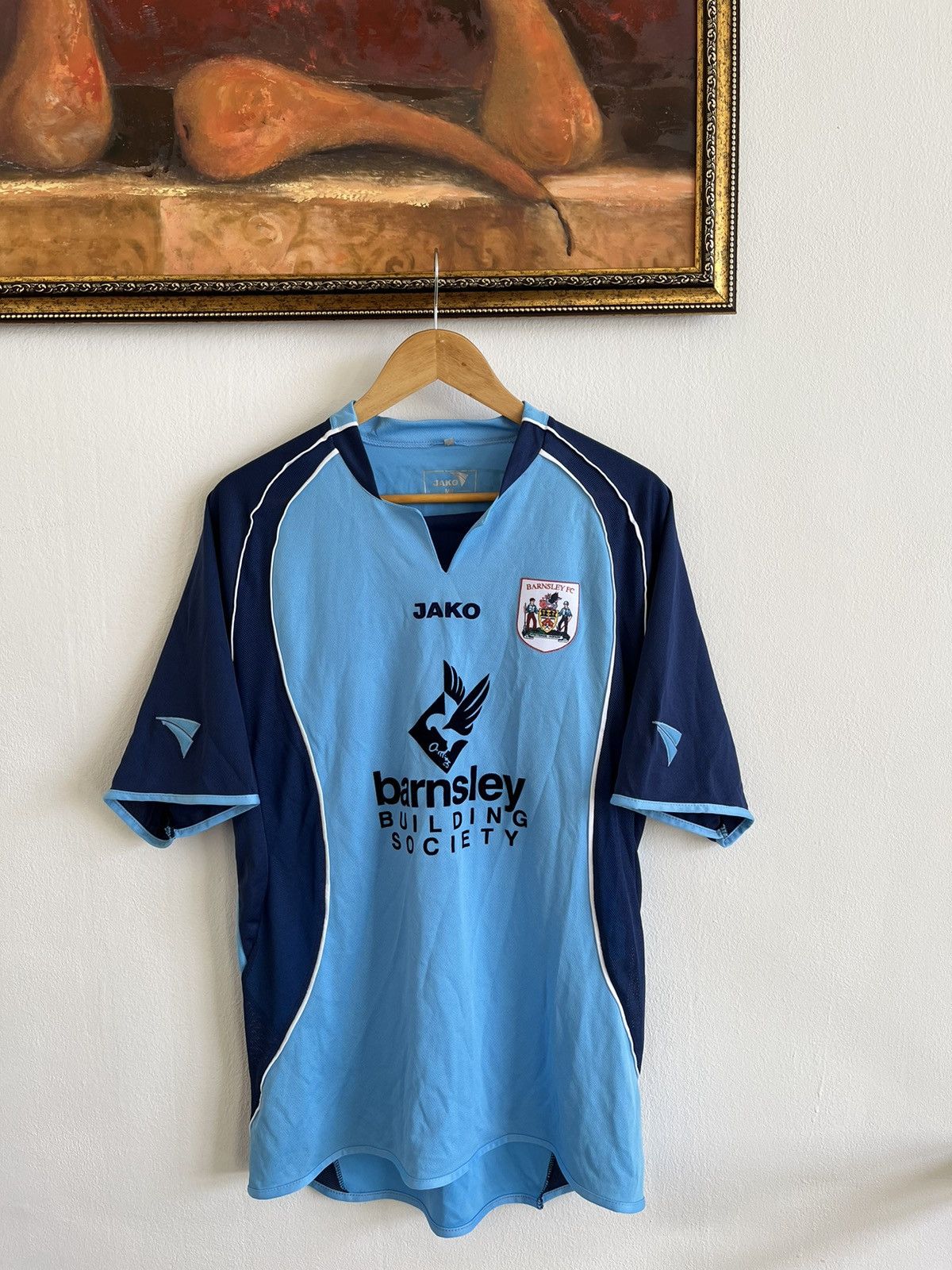 Vintage BARNSLEY 2006/2007 AWAY VINTAGE FOOTBALL SOCCER JERSEYJAKO Size US L / EU 52-54 / 3 - 1 Thumbnail