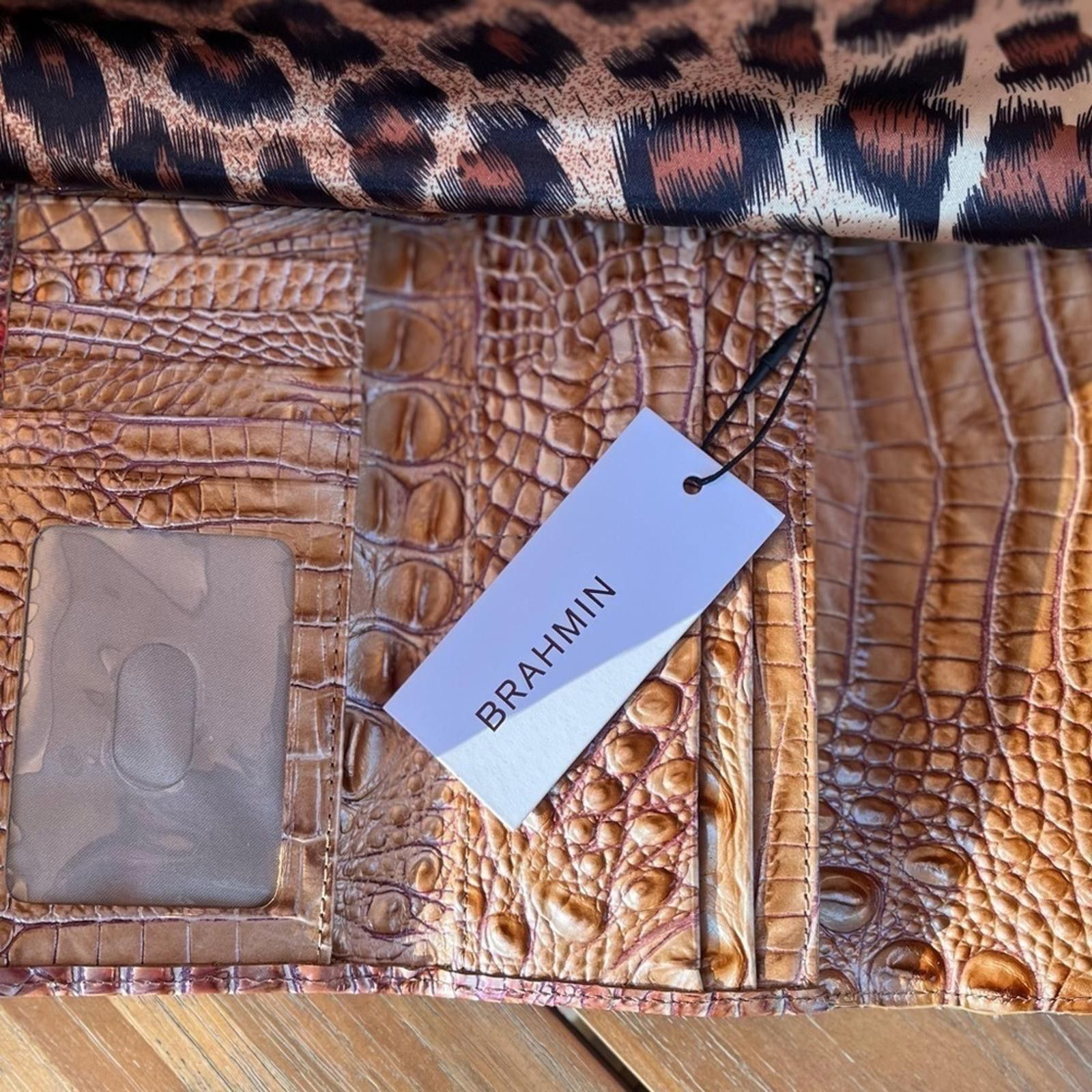 BRAHMIN Brahmin Duxbury Satchel Lakeridge Ombre Melbourne And Wallet Size ONE SIZE - 6 Thumbnail