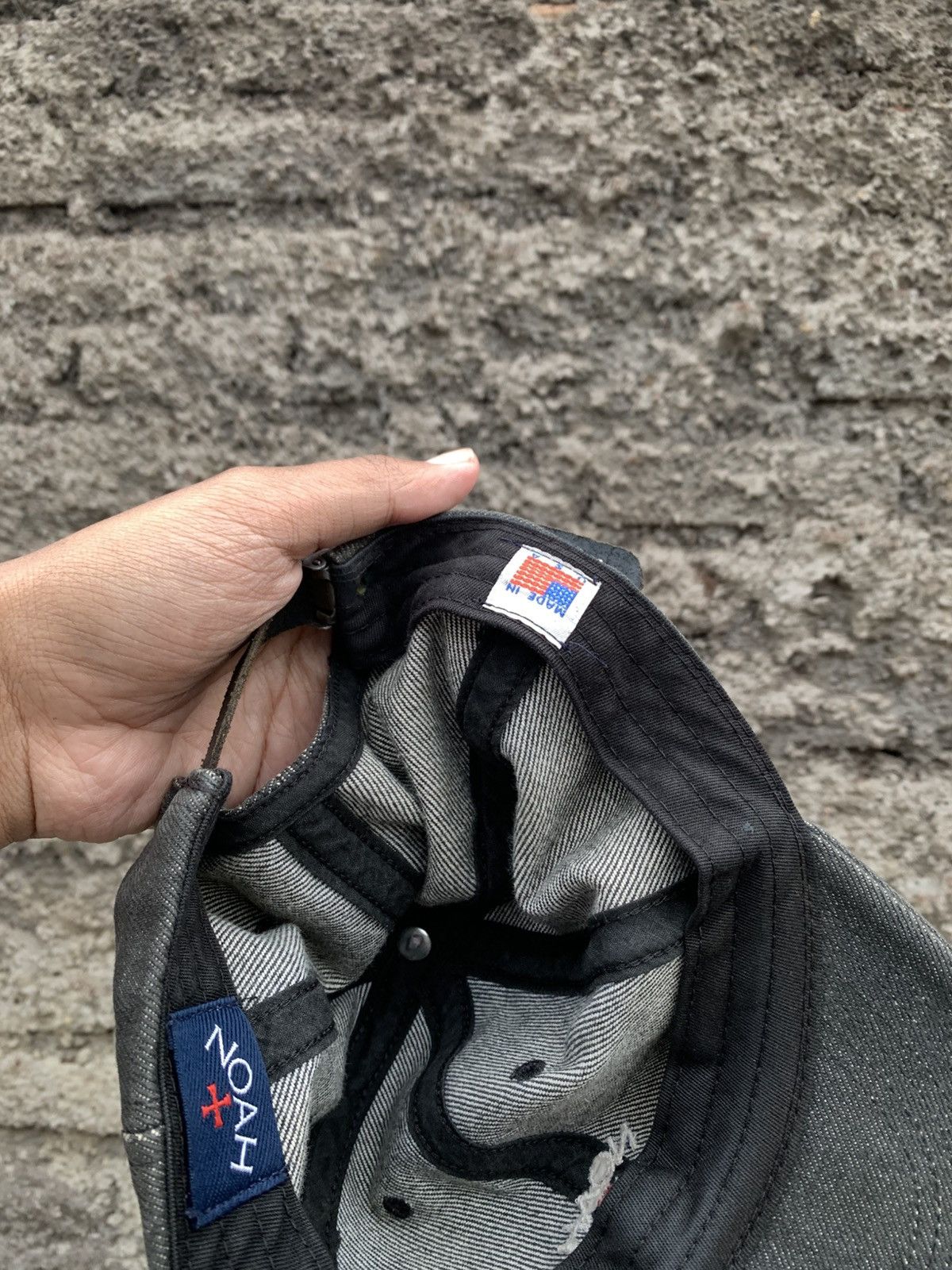 Noah Noah Rose Denim Hats Size ONE SIZE - 4 Thumbnail