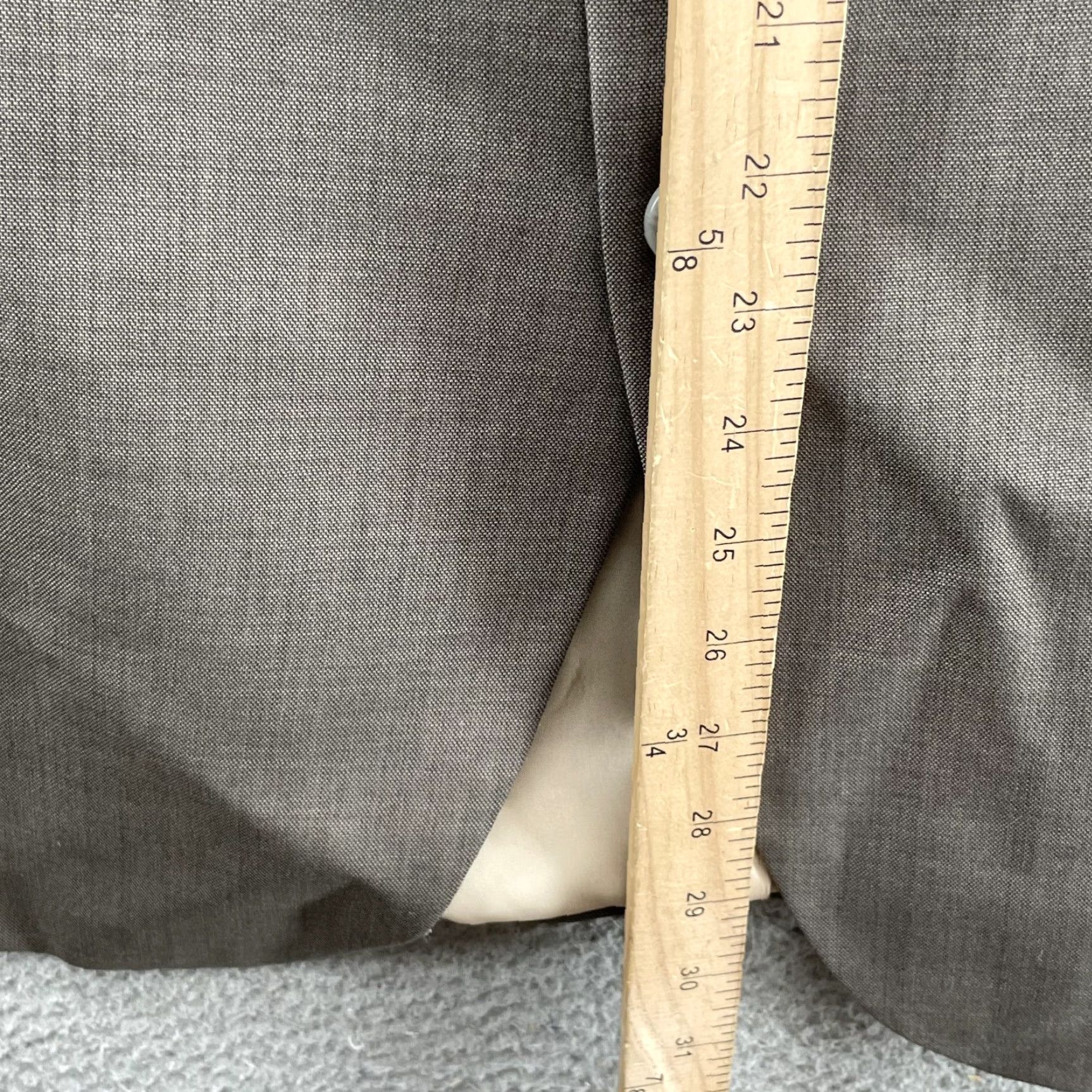 Jack Victor Jack Victor Men's Blazer 46 S Olive Green 100% Wool Corpcore Academia Business Size 46R - 5 Thumbnail
