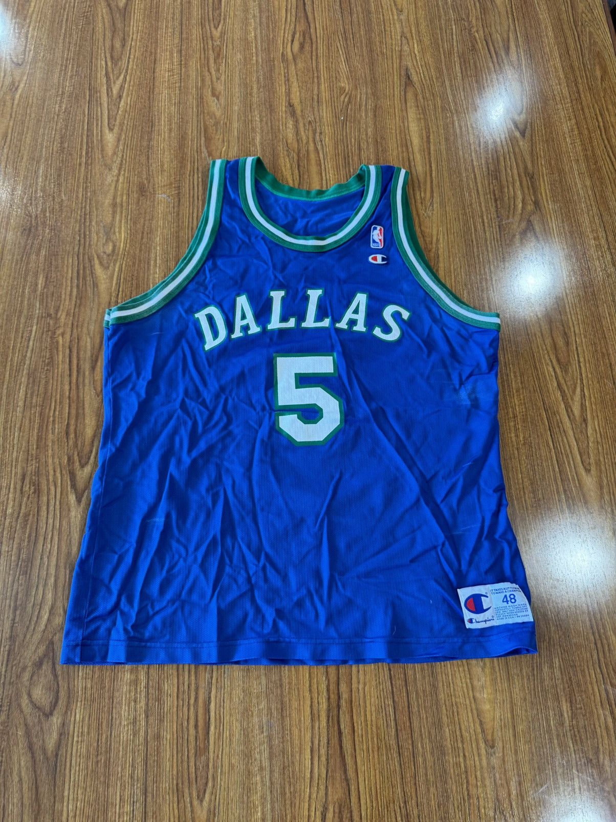 Champion Jason Kidd Dallas Mavericks Jersey Size US L / EU 52-54 / 3 - 1 Thumbnail
