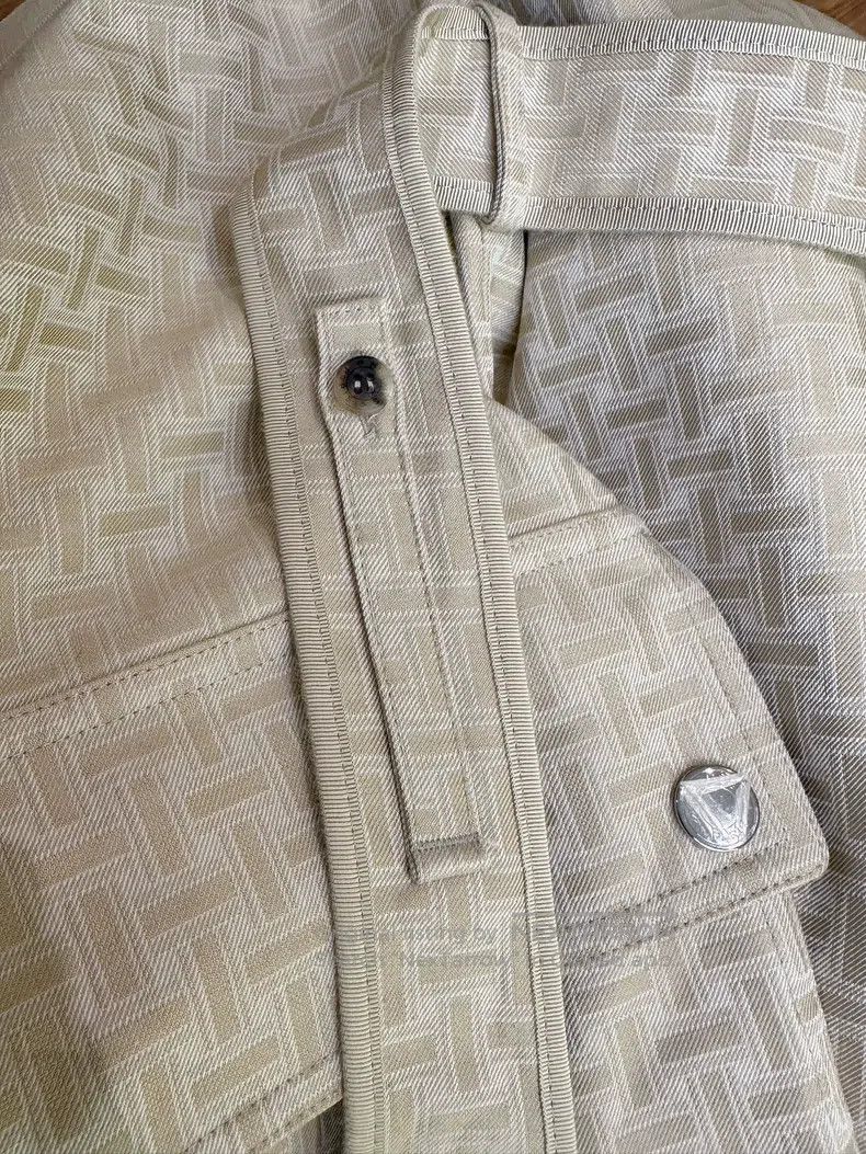 Hermes Hermes Letter H Printed Long Trench Coat Size XXS / US 00 / IT 34 - 5 Thumbnail