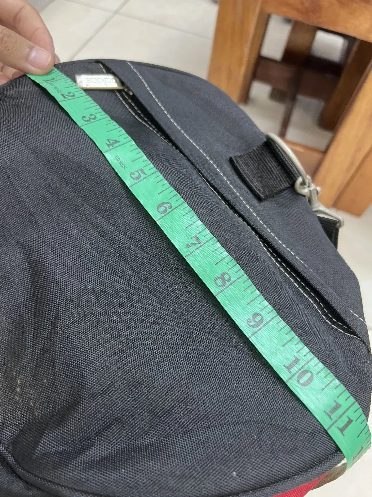 Adidas Vintage Adidas Bag Duffle Travel Bag Size ONE SIZE - 11 Thumbnail