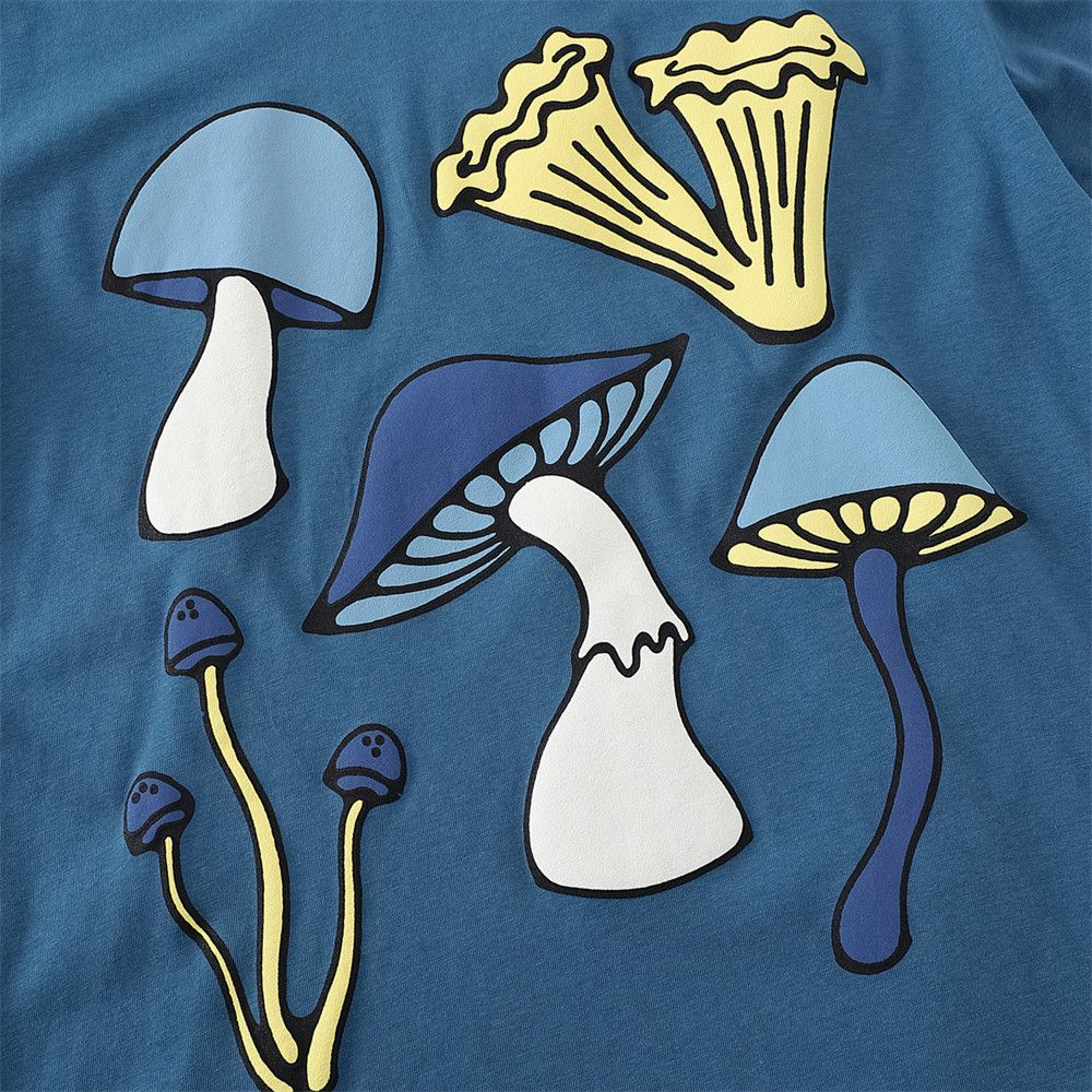 Japanese Brand × Vintage Men's trendy hip-hop fun mushroom print T-shirt loose Size US M / EU 48-50 / 2 - 3 Thumbnail