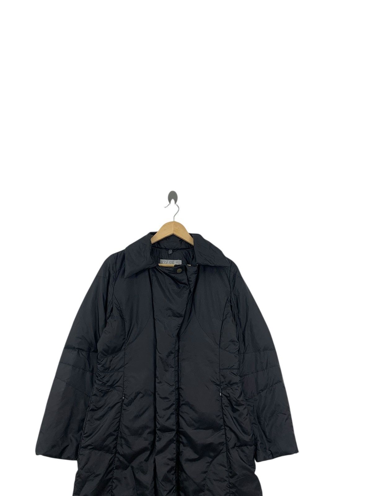 Max Mara Vintage MAX MARA Made In Italy Puffer Trench Coat Jacket Size S / US 4 / IT 40 - 2 Thumbnail