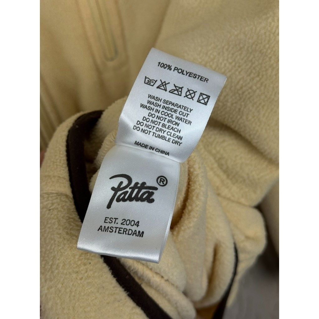 Patta Patta Slope Fleece Jacket Size Large Molten Lava Yellow Size US L / EU 52-54 / 3 - 8 Thumbnail