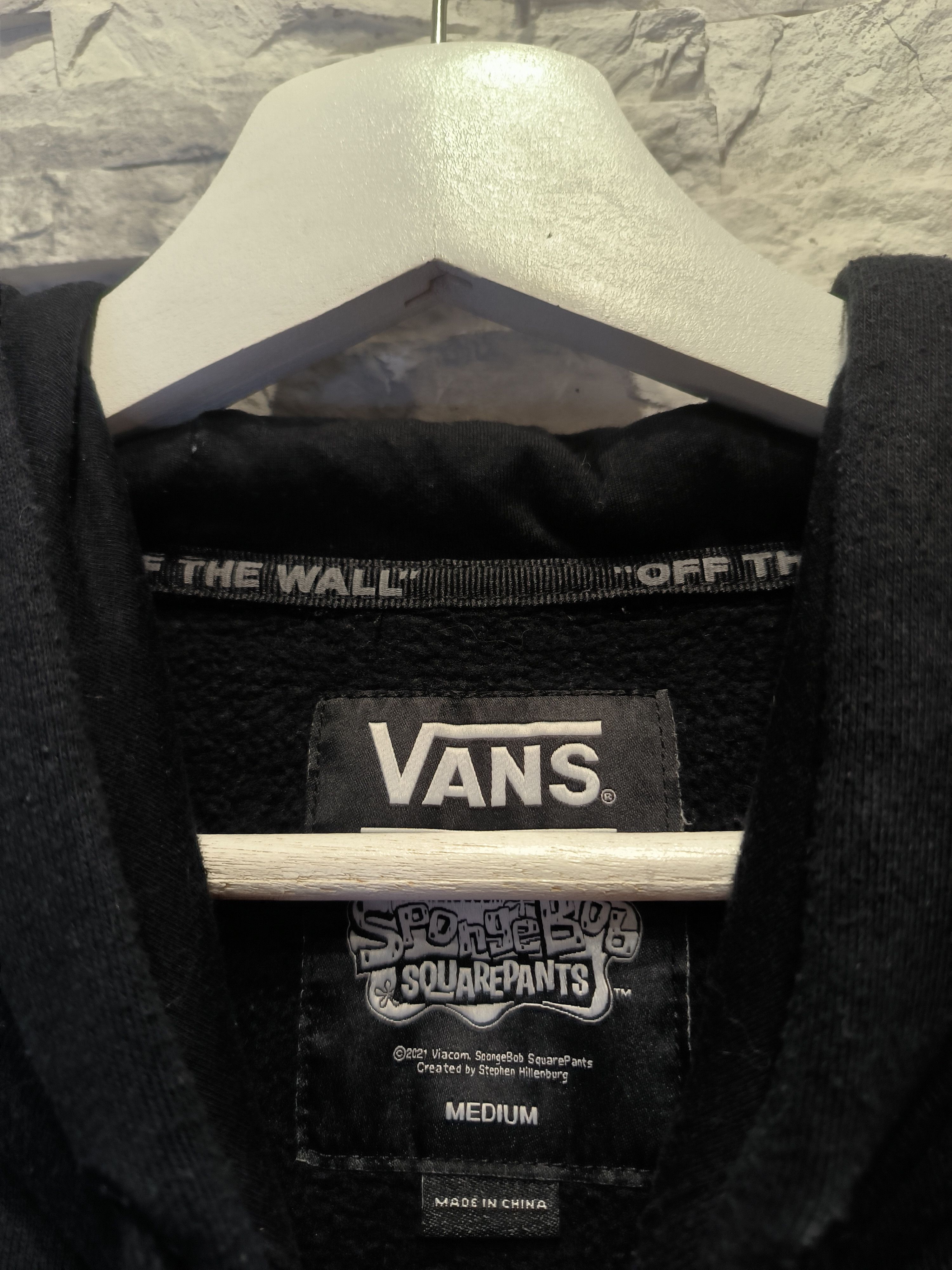 Nickelodeon × Vans Vans SpongeBob Squarepants Nickelodeon Hoodie Black Logo Size US M / EU 48-50 / 2 - 4 Thumbnail