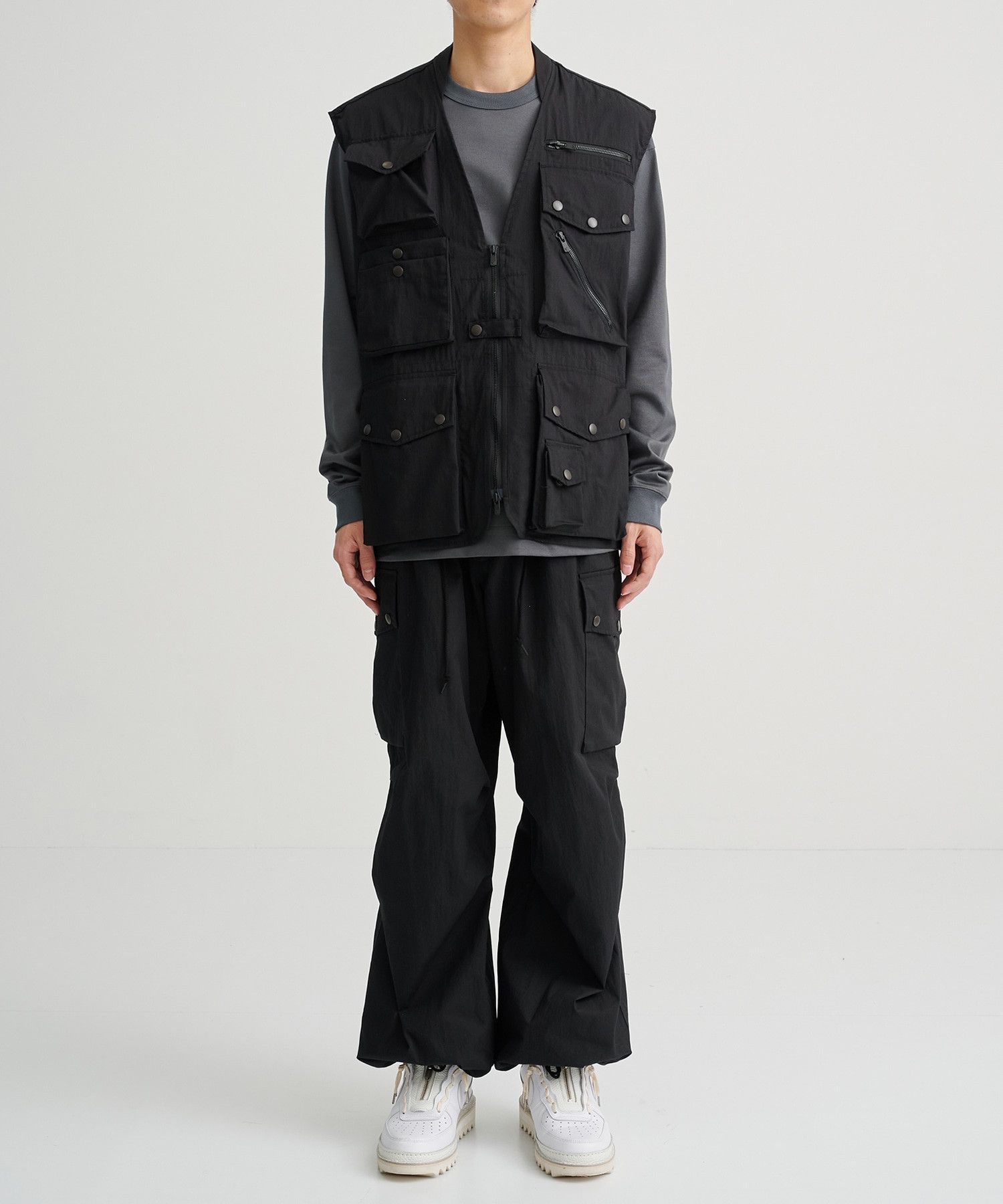 トップス NEEDLES FIELD VEST NEEDLES Khaki Field Vest Needles