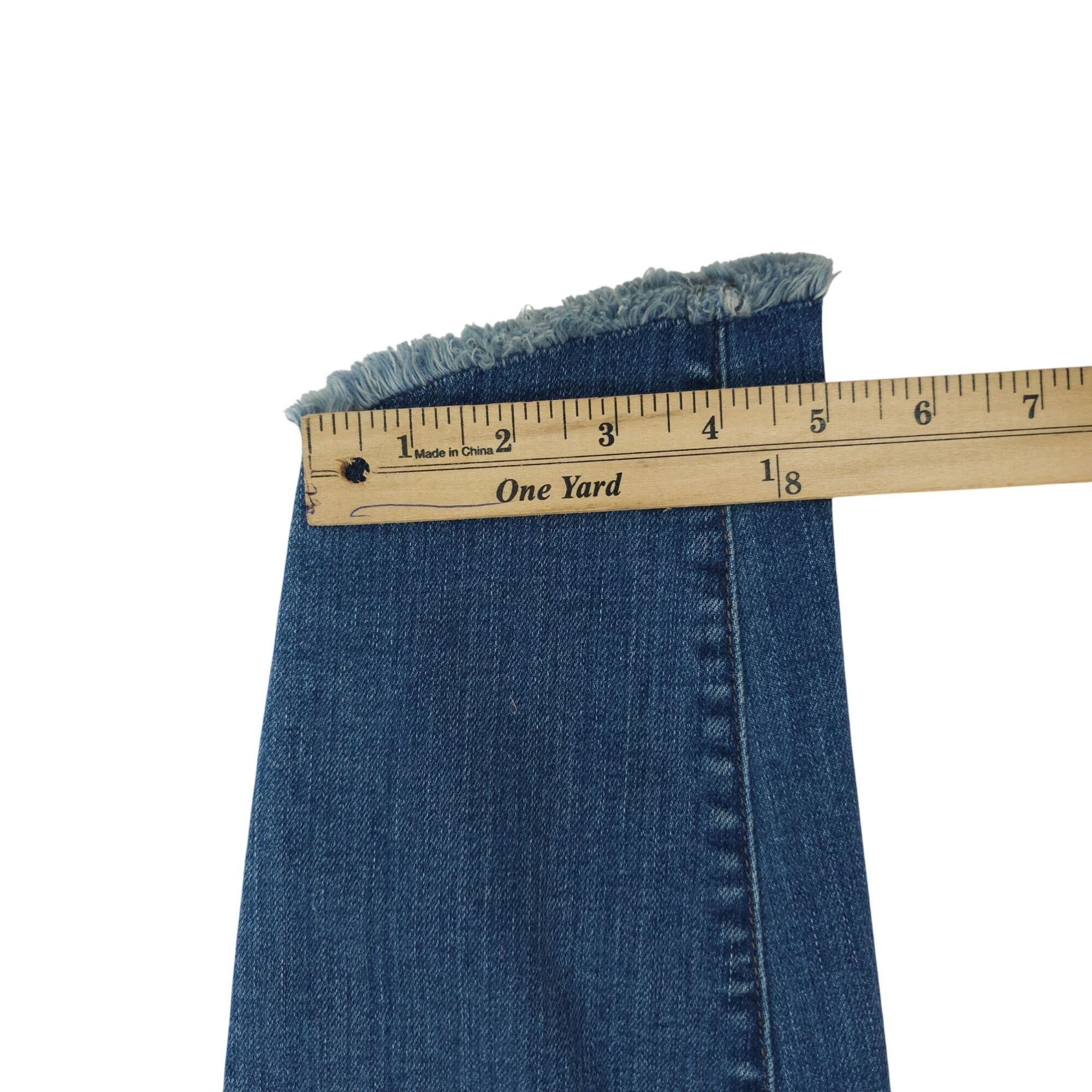Madewell Madewell High Rise Skinny Jeans 31 Indie Sleek Medium Wash Size 33" - 7 Thumbnail