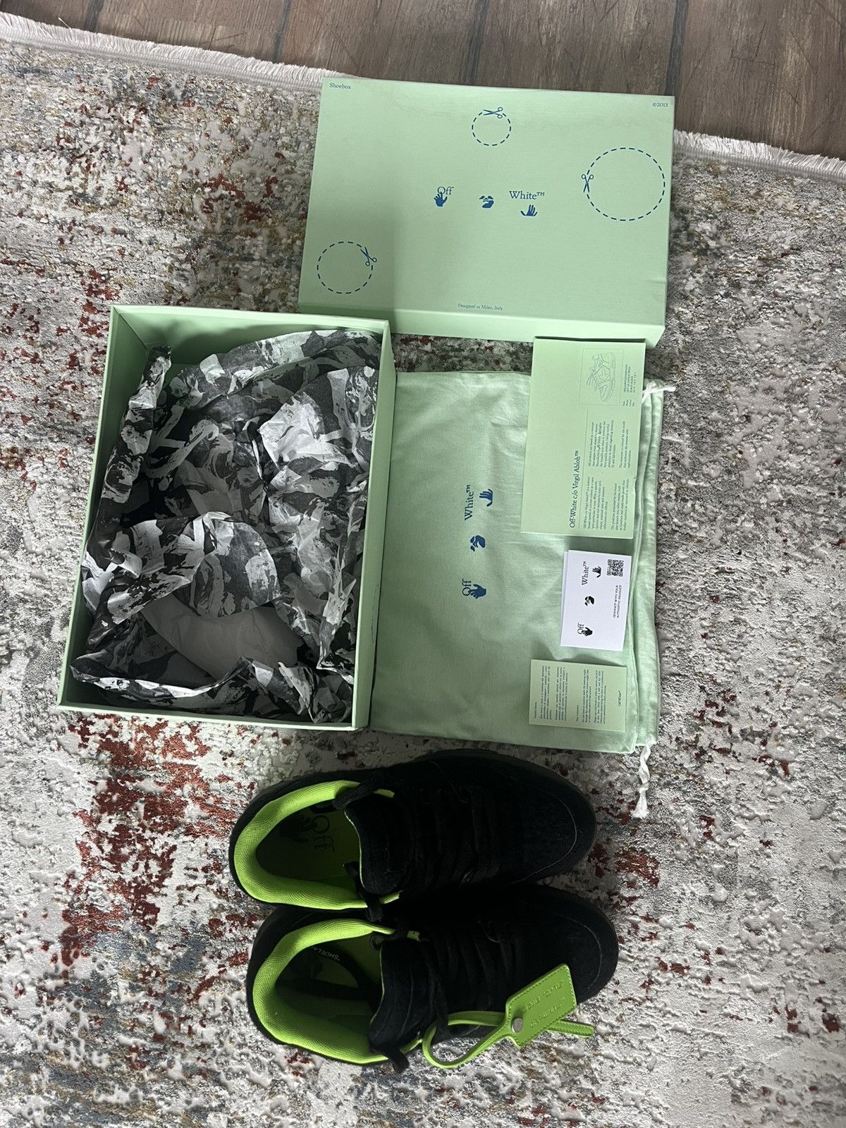Off-White OFF WHITE OUT OF OFFICE WOOL Size US 8 / EU 41 - 2 Thumbnail