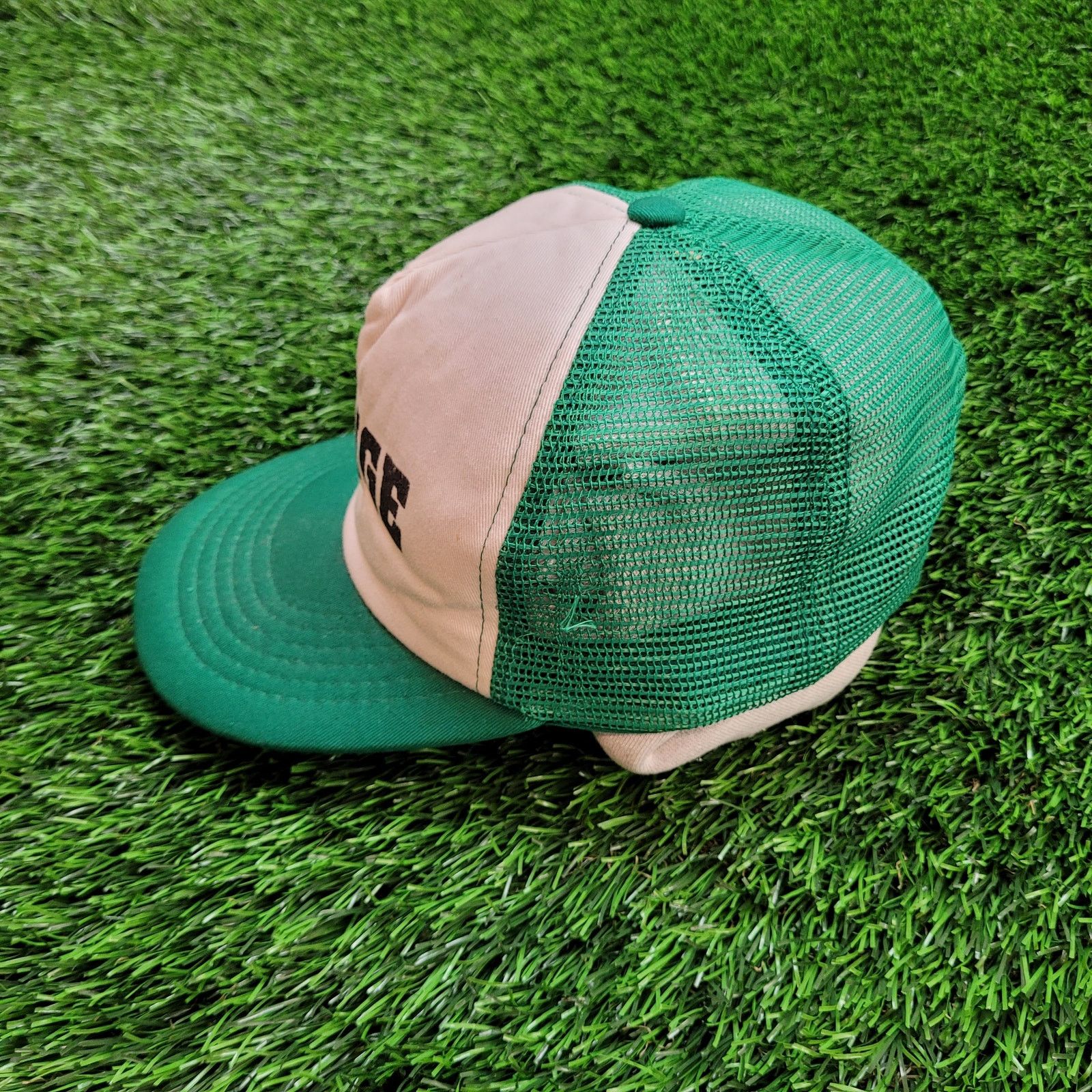 Other Magic Headwear Fringe Trucker Hat Snapback Tear/Stain OSFM Size ONE SIZE - 4 Thumbnail