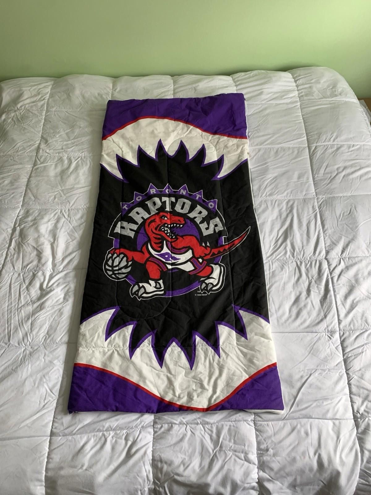Other Vintage 1994 Huge Toronto Raptors Dinosaur Logo Sleeping Bag Size ONE SIZE - 5 Thumbnail