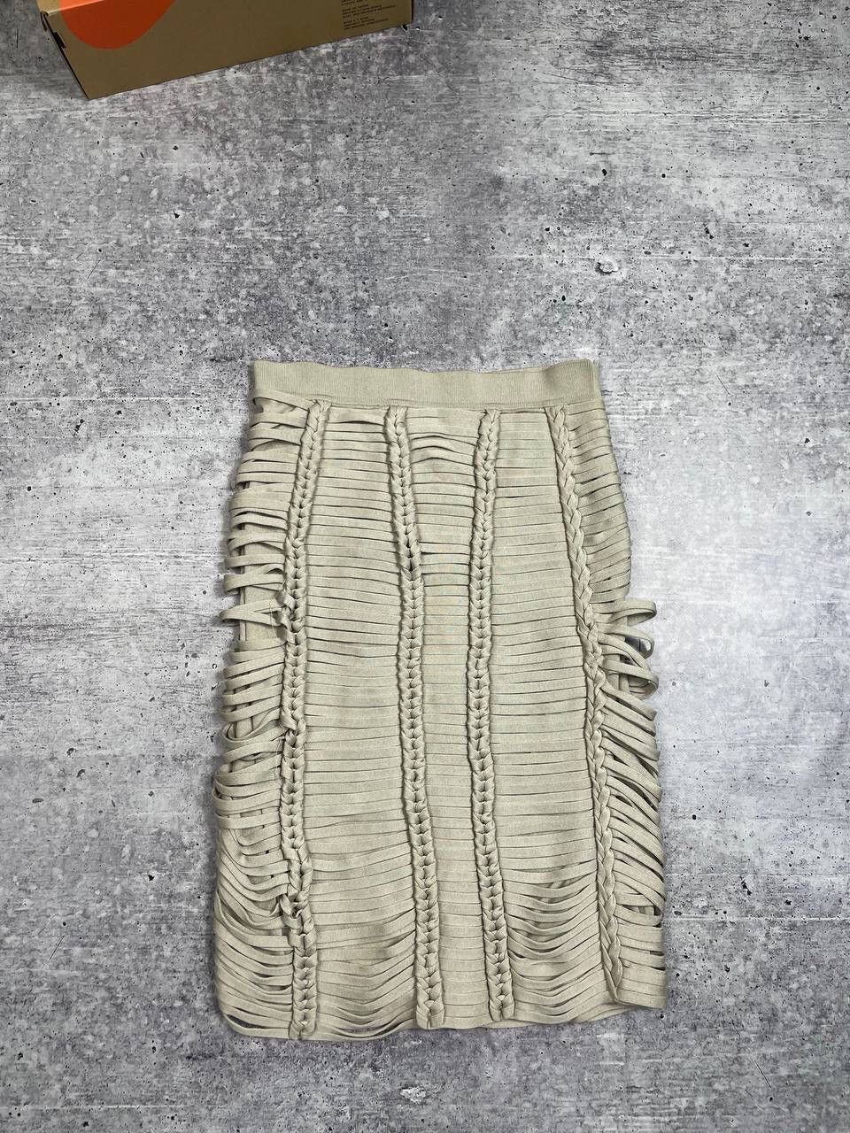 Burberry Vintage Burberry Bandage Skirt Stretch Knit Paneled Y2K Size 27" / US 4 / IT 40 - 1 Thumbnail
