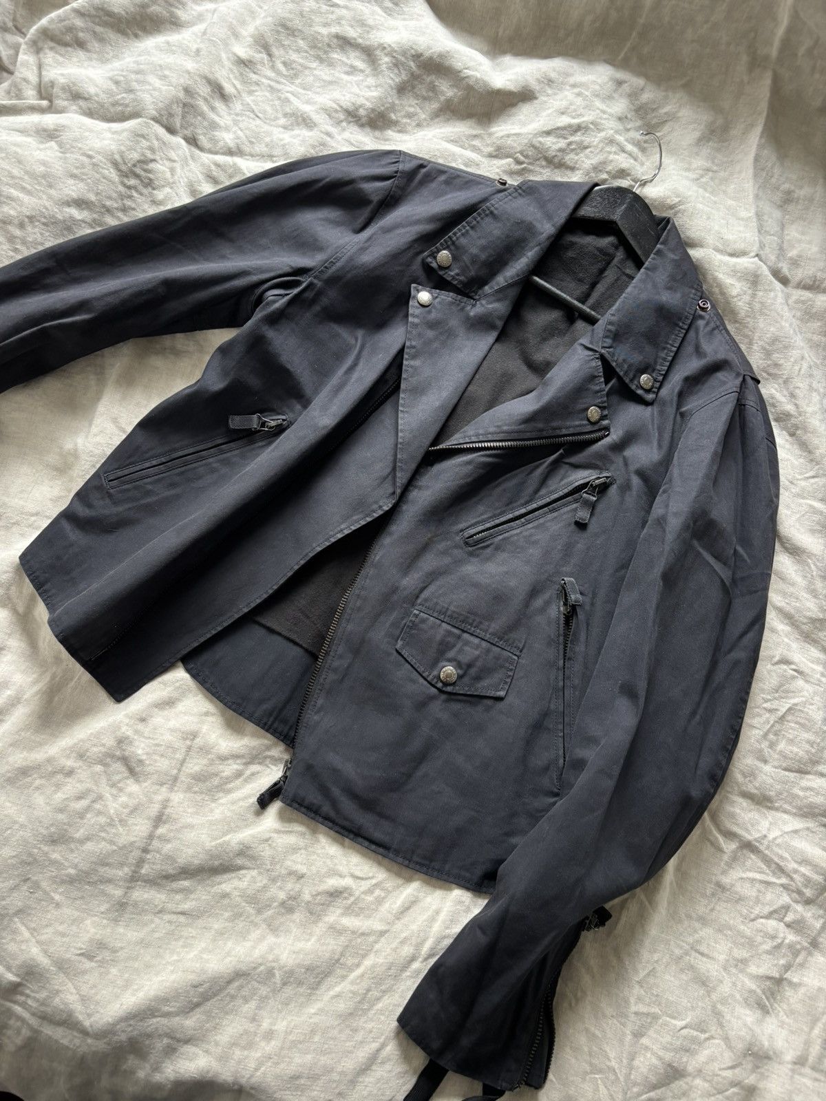 Helmut Lang Helmut Lang Cotton Canvas Biker size 52 Size US L / EU 52-54 / 3 - 7 Thumbnail