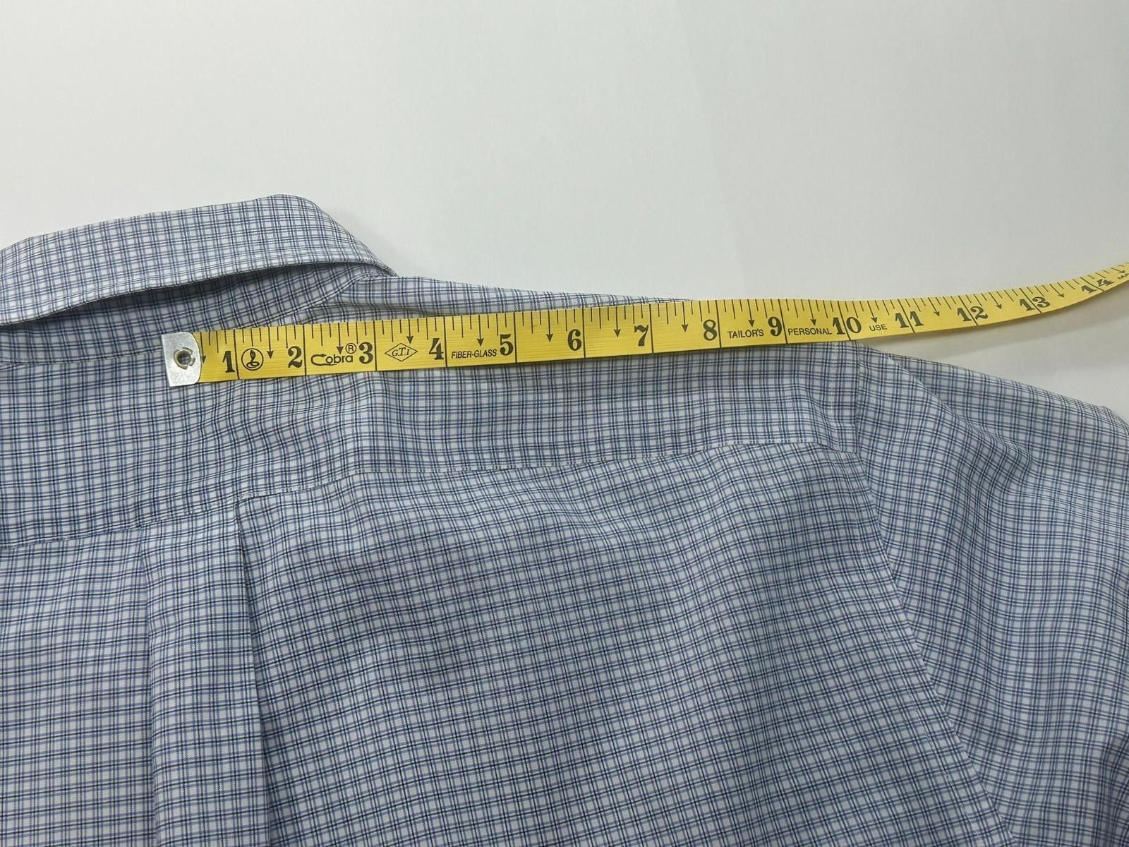 Lauren Ralph Lauren Ralph Lauren Classic Non Iron Checked Button Up Blue Mens L Size US L / EU 52-54 / 3 - 6 Thumbnail