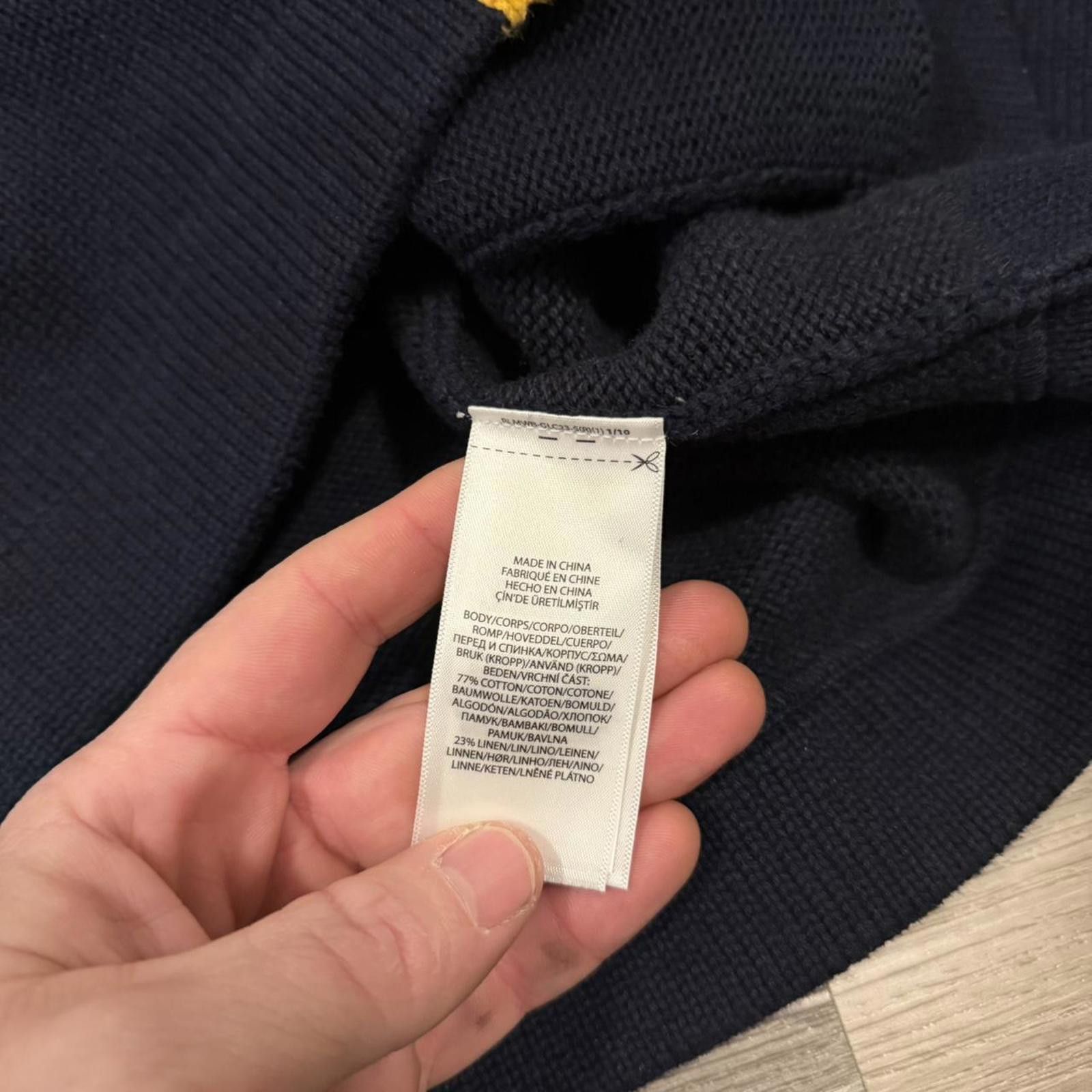 Polo Ralph Lauren Polo Ralph Lauren letterman patch cardigan L Size US L / EU 52-54 / 3 - 8 Thumbnail