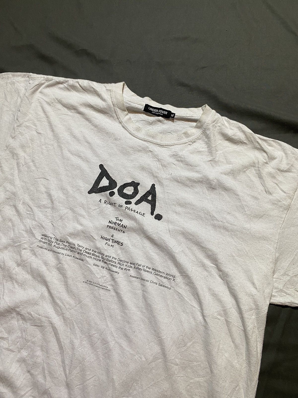 Japanese Brand × Jun Takahashi × Undercover Undercover x D.O.A Tshirts Size US XL / EU 56 / 4 - 2 Thumbnail
