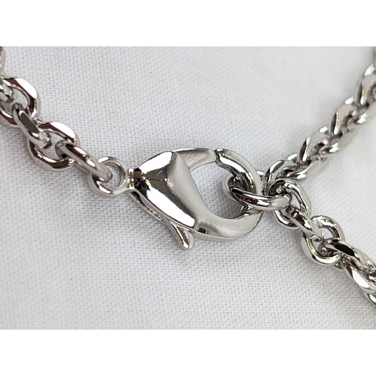 Balenciaga o1rshd1 Q:2 / Size: OS / Los Angeles Necklace in Silver Size ONE SIZE - 13 Thumbnail