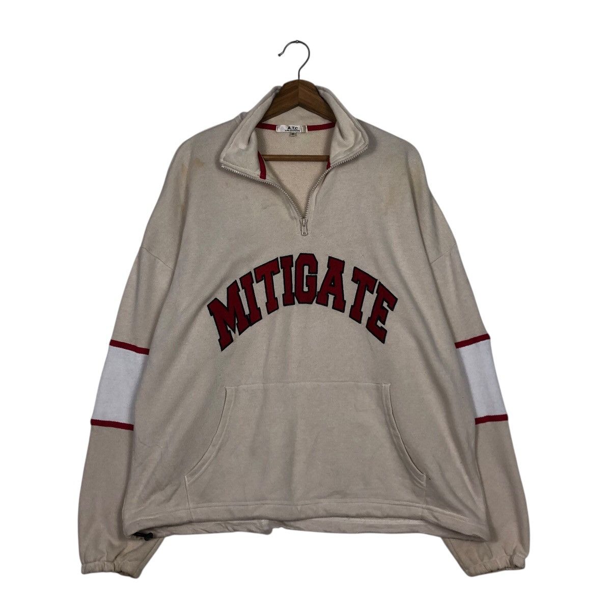 In The Attic 📌Vintage Sweatshirt Collar In The Attic Design Spell Out Size US M / EU 48-50 / 2 - 9 Thumbnail