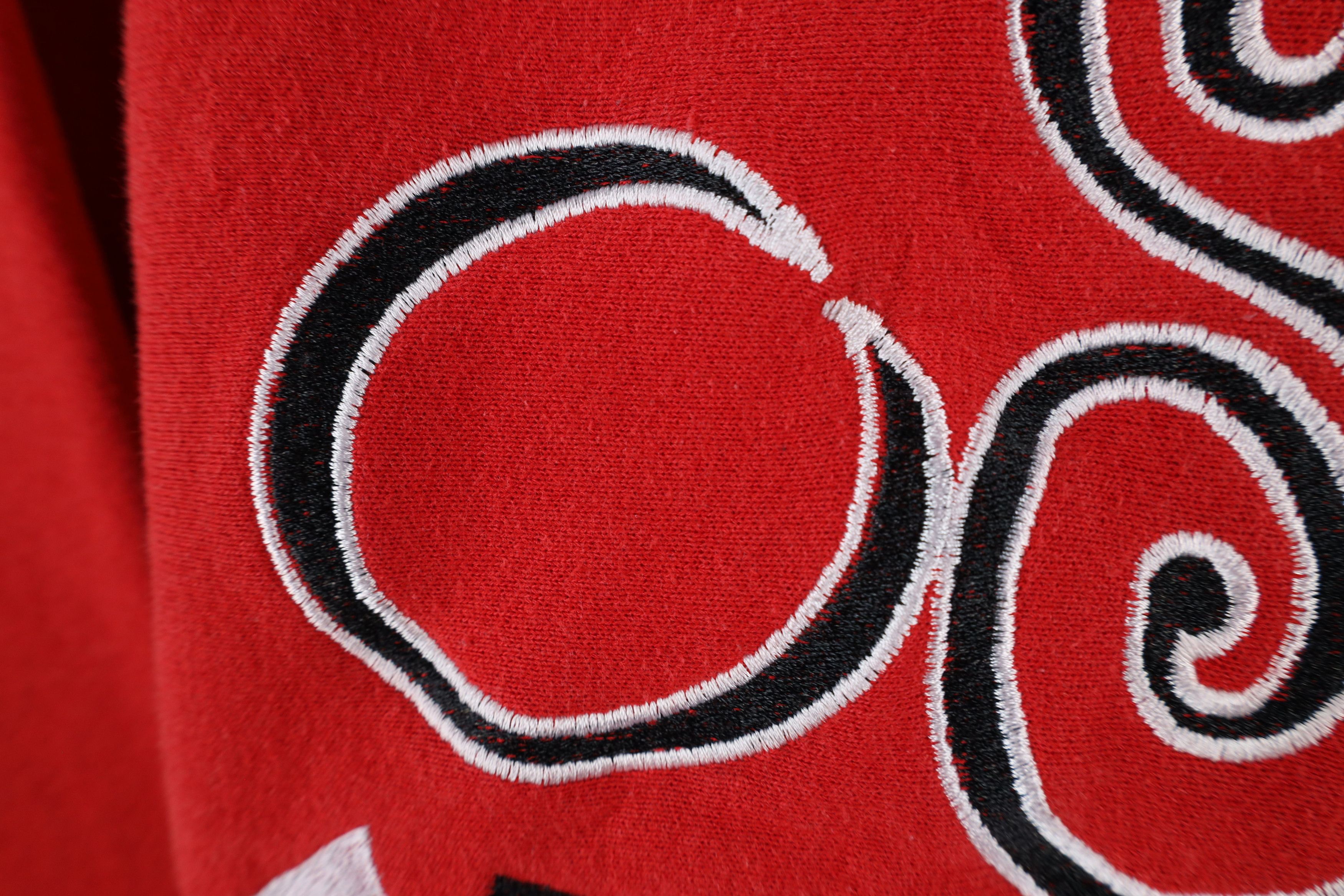 Vintage Vintage 90s Ohio State University Buckeyes Sweatshirt Red Size L / US 10 / IT 46 - 5 Thumbnail
