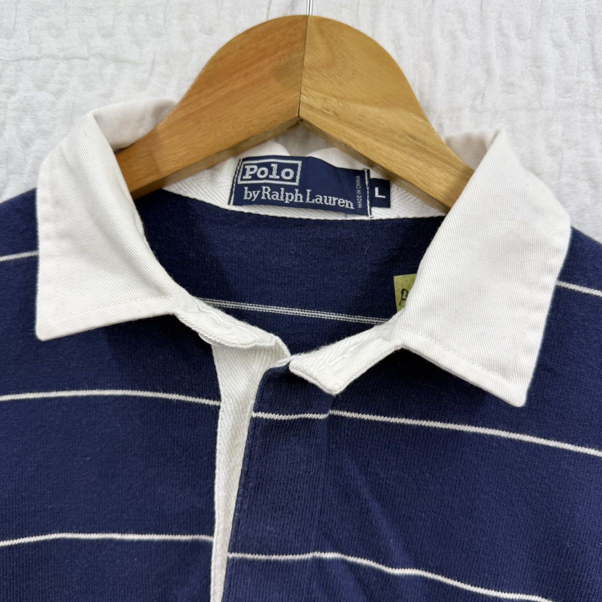 Polo Ralph Lauren Polo by Ralph Lauren white blue stripes Size US L / EU 52-54 / 3 - 5 Thumbnail