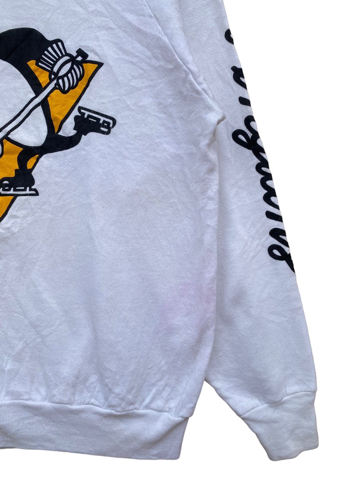 Fruit Of The Loom Vintage Pittsburg Penguins Sweatshirt Size US M / EU 48-50 / 2 - 5 Thumbnail