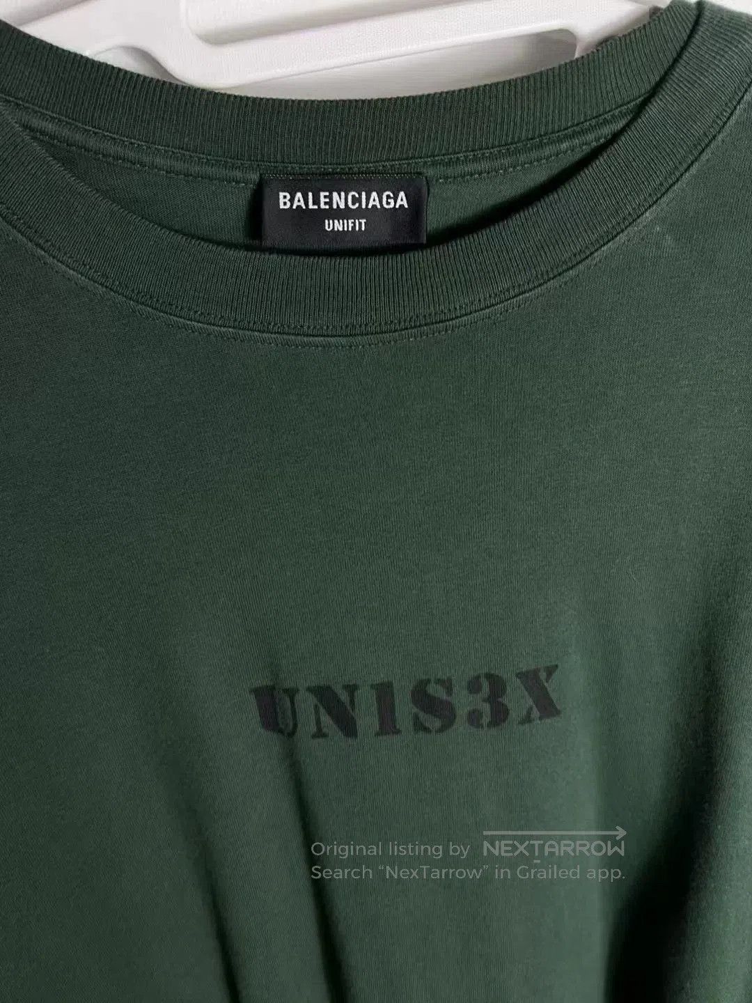 Balenciaga balenciaga unis3x short sleeve t. Size US XS / EU 42 / 0 - 2 Thumbnail