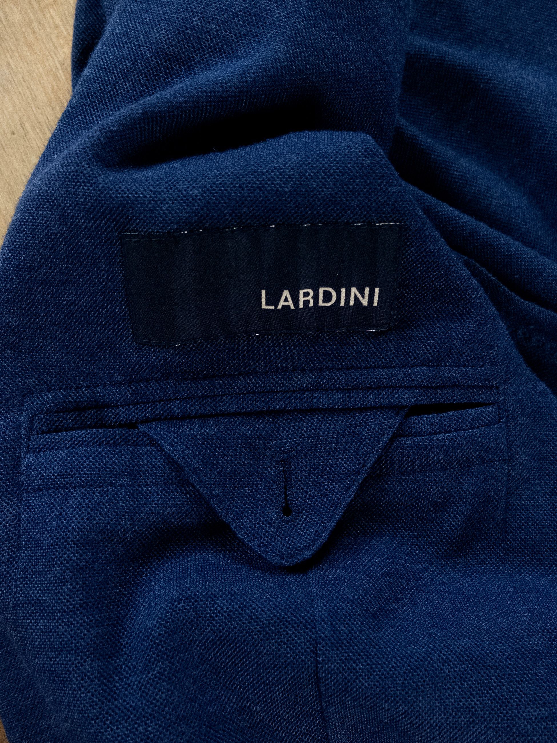 Lardini LARDINI Italy solid blue cashmere silk blazer jacket 38 48 Size 38R - 10 Thumbnail