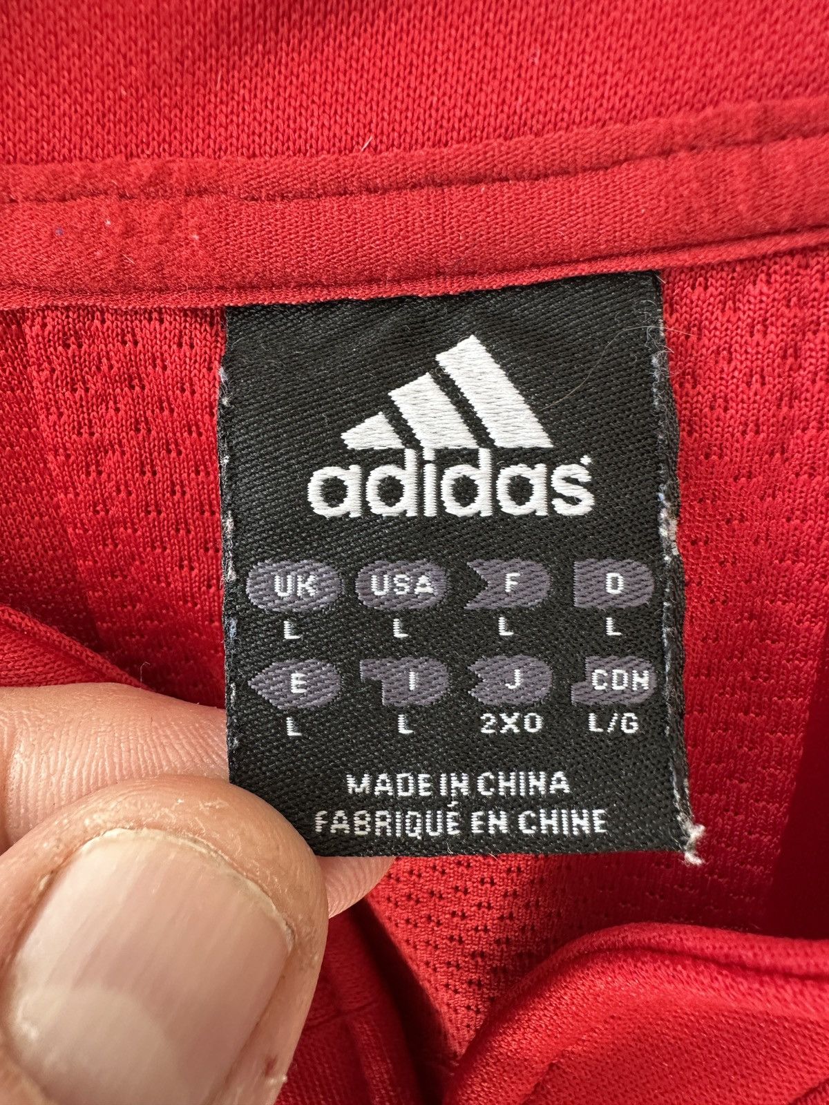 Adidas × Rugby Ralph Lauren British and Irish Lions Union Adidas 2008 Rugby Jersey Size US L / EU 52-54 / 3 - 6 Thumbnail