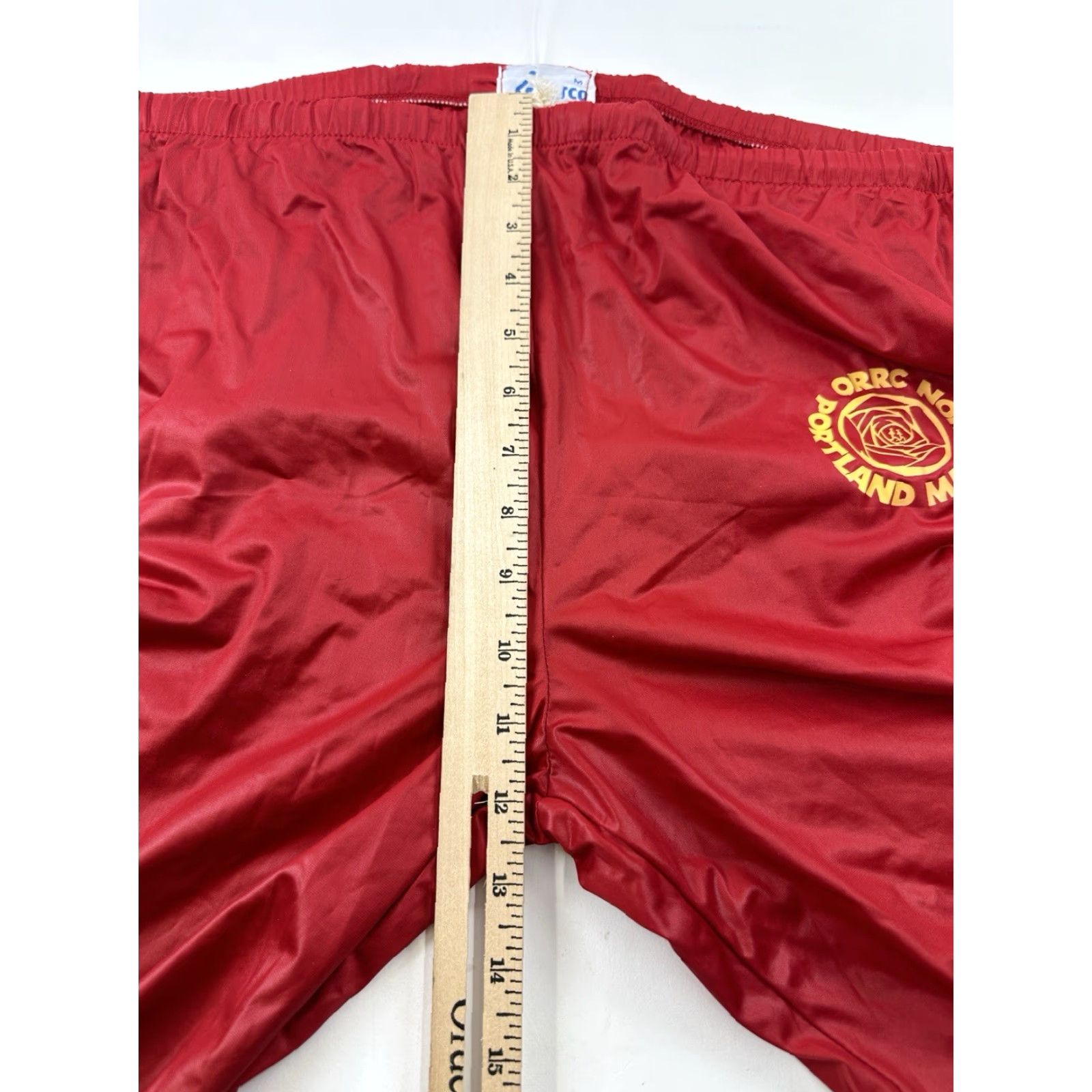 Vintage VINTAGE Sportco Portland Marathon Windbreaker Pants Mens M Red Athletic Running Jogging Walking US Made Size US 31 - 7 Thumbnail