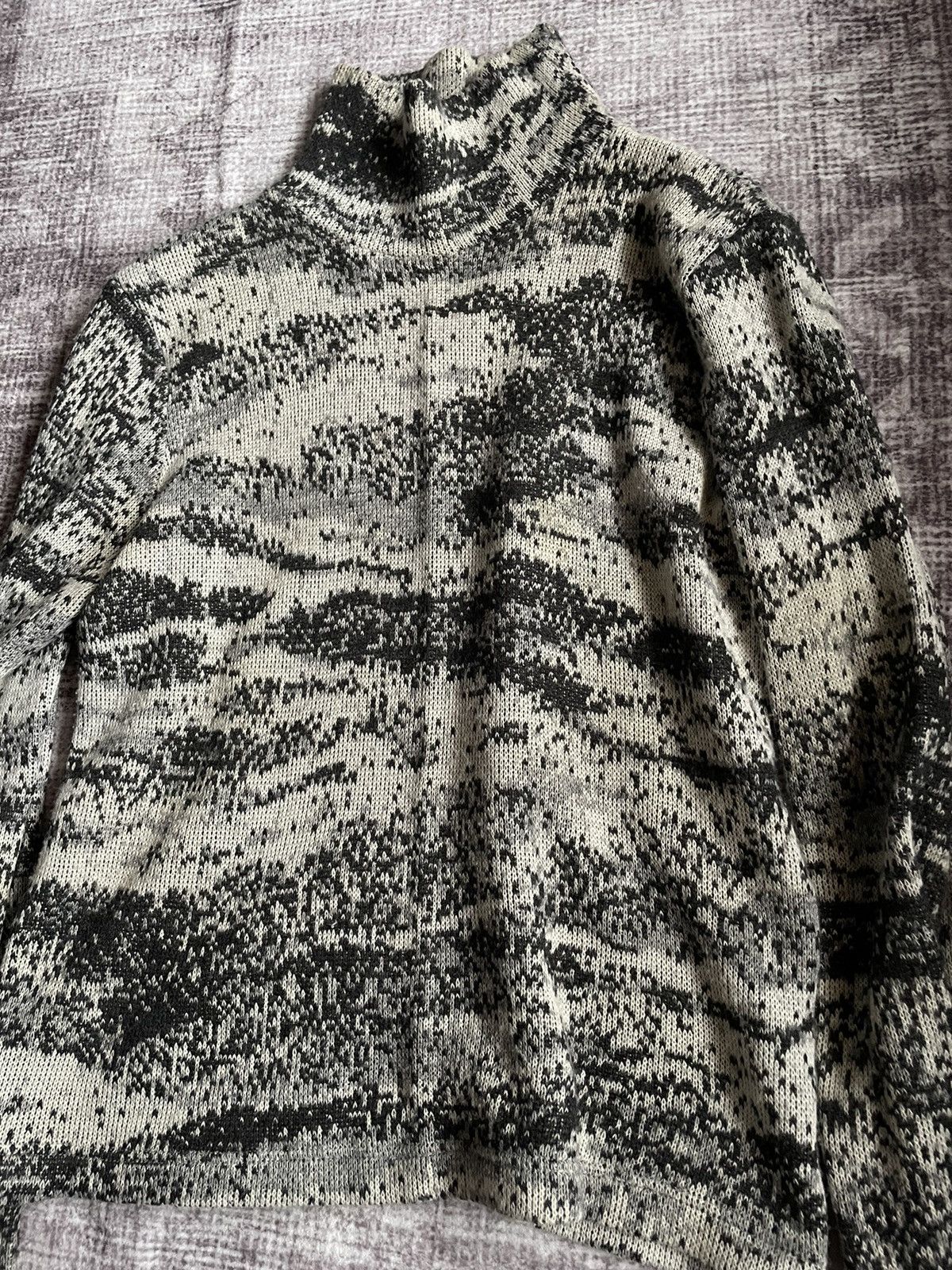 Raf Simons Raf Simons AW02 Digi Camo Virginia Creeper Sweater Size US M / EU 48-50 / 2 - 7 Thumbnail