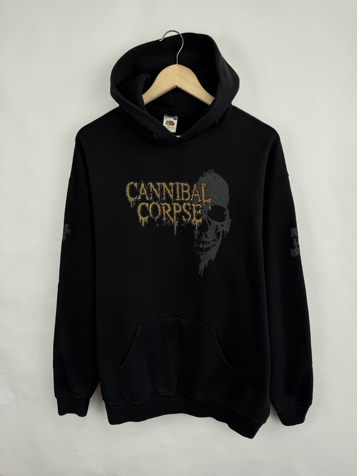Band Tees 🇺🇸 Vintage 2004 Cannibal Corpse Nothing Left To Mutilate Hood Size US XL / EU 56 / 4 - 3 Thumbnail