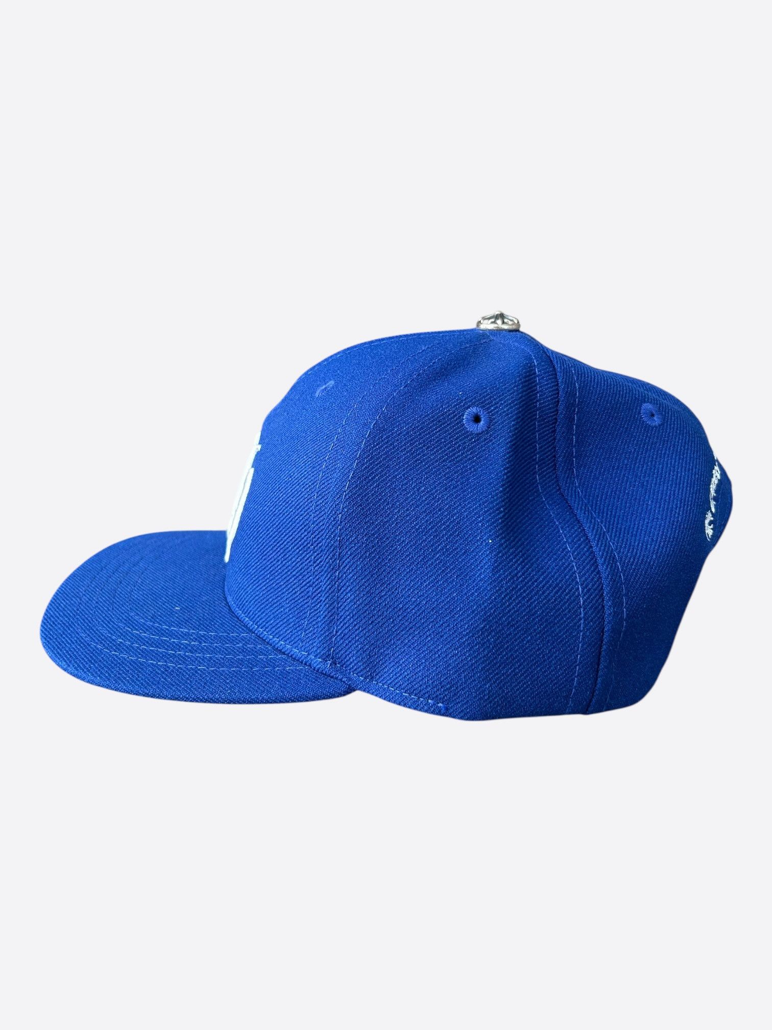 Chrome Hearts Chrome Hearts Blue & White CH Logo Hat Size ONE SIZE - 4 Thumbnail