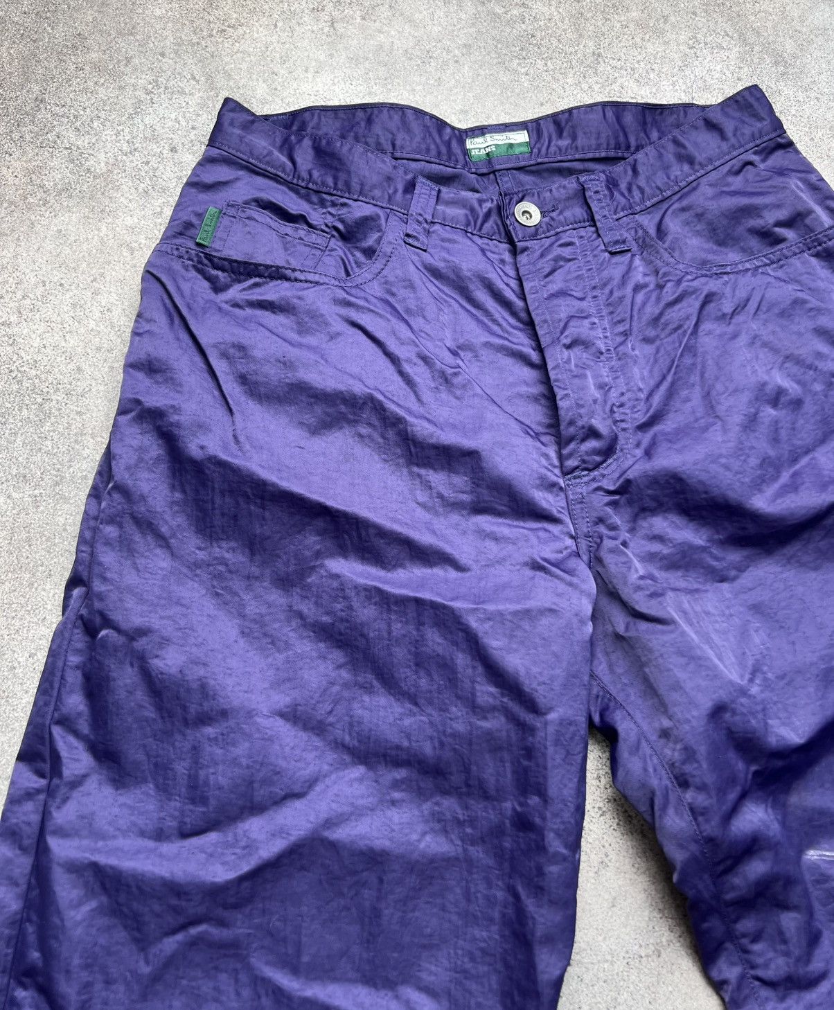 Paul Smith Paul Smith 90s rare nylon pants Size US 33 - 5 Thumbnail
