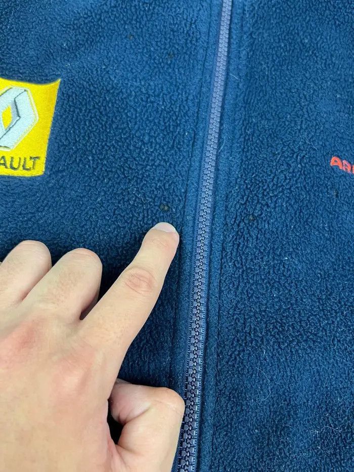Vintage Vintage Renault Fleece Jacket Racing 90s Size US XXL / EU 58 / 5 - 11 Thumbnail