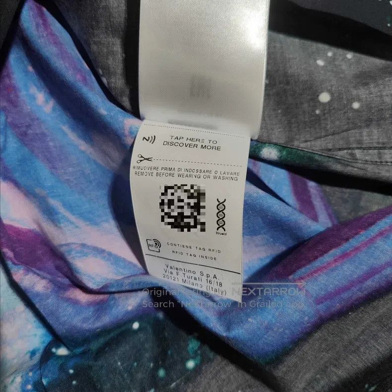Valentino Valentino Cosmic Galaxy Shirt Size US XS / EU 42 / 0 - 5 Thumbnail