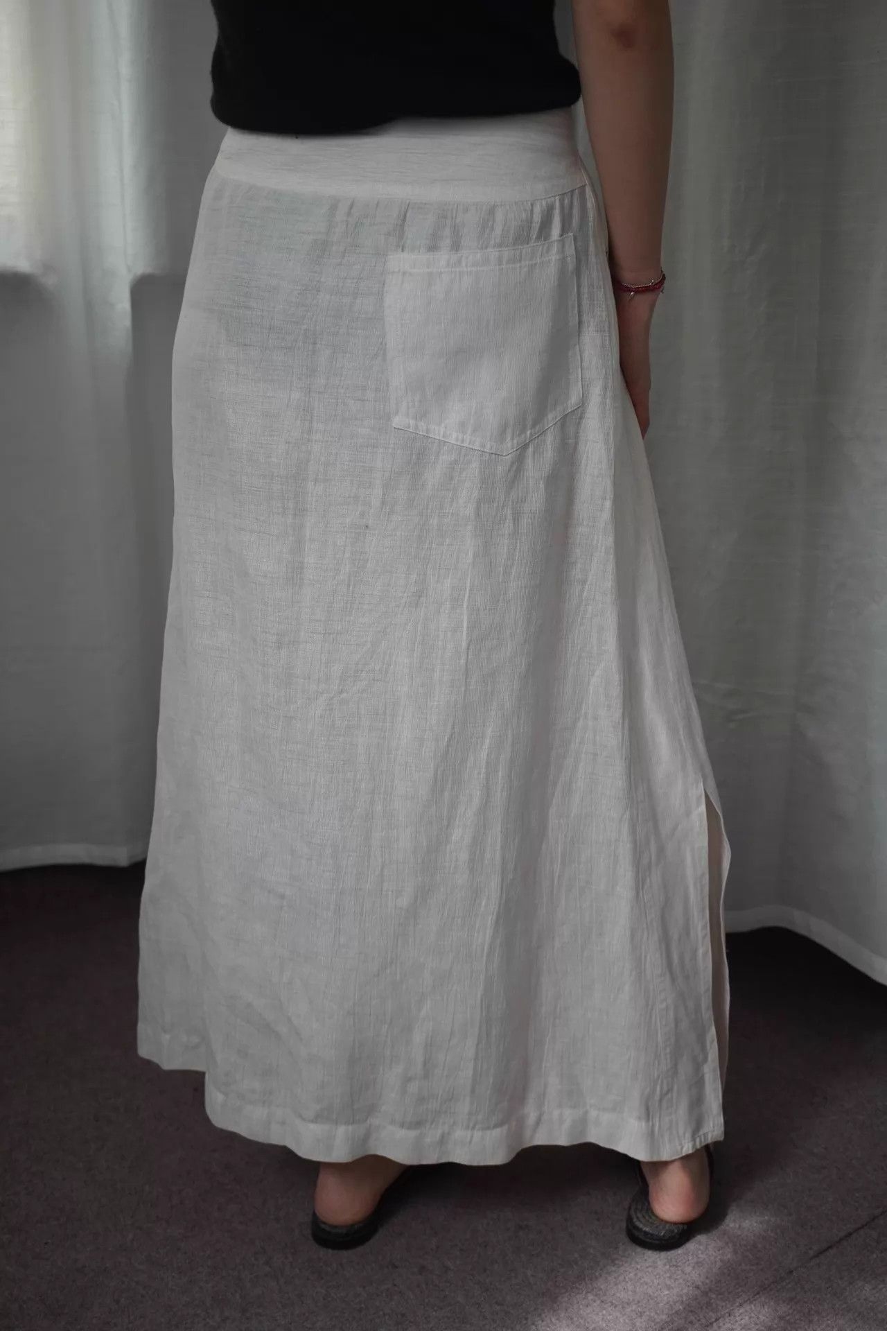 Issey Miyake Issey Miyake 1994ss White Linen 4-button Skirt M Size 27" / US 4 / IT 40 - 9 Thumbnail